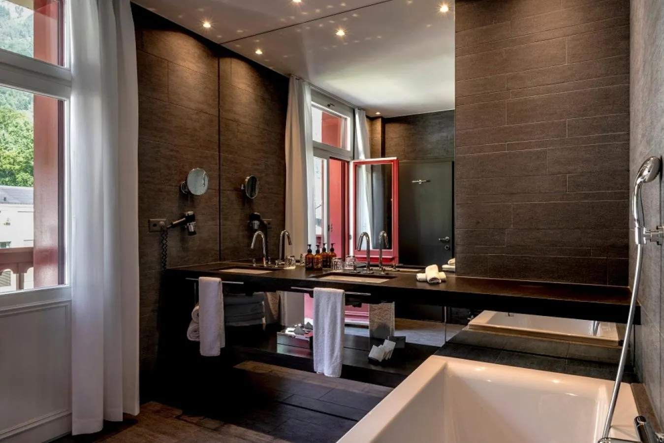 Bathroom in Hotel Vitznauerhof - Lifestyle Hideaway at Lake Lucerne