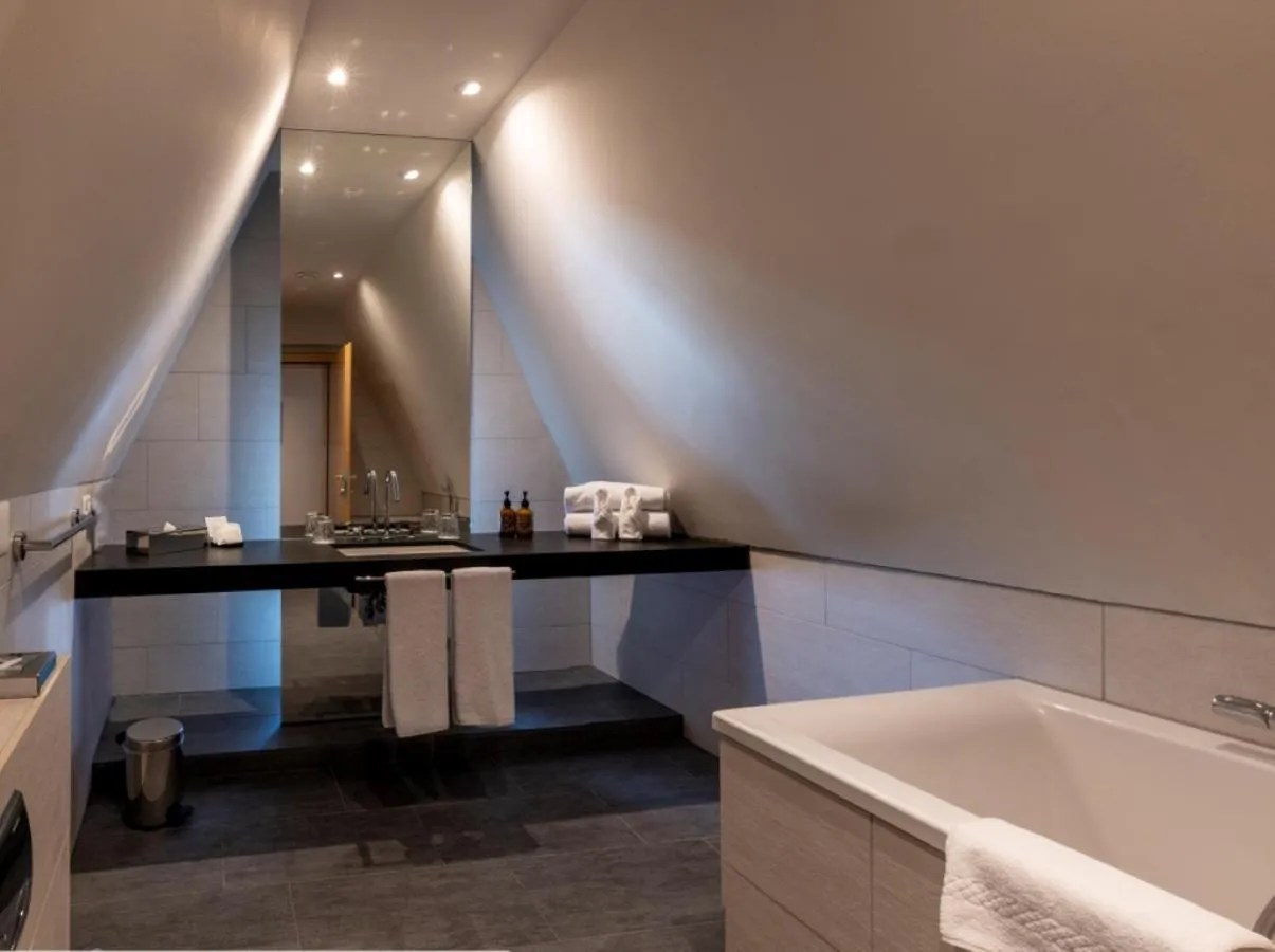 Bathroom in Hotel Vitznauerhof - Lifestyle Hideaway at Lake Lucerne