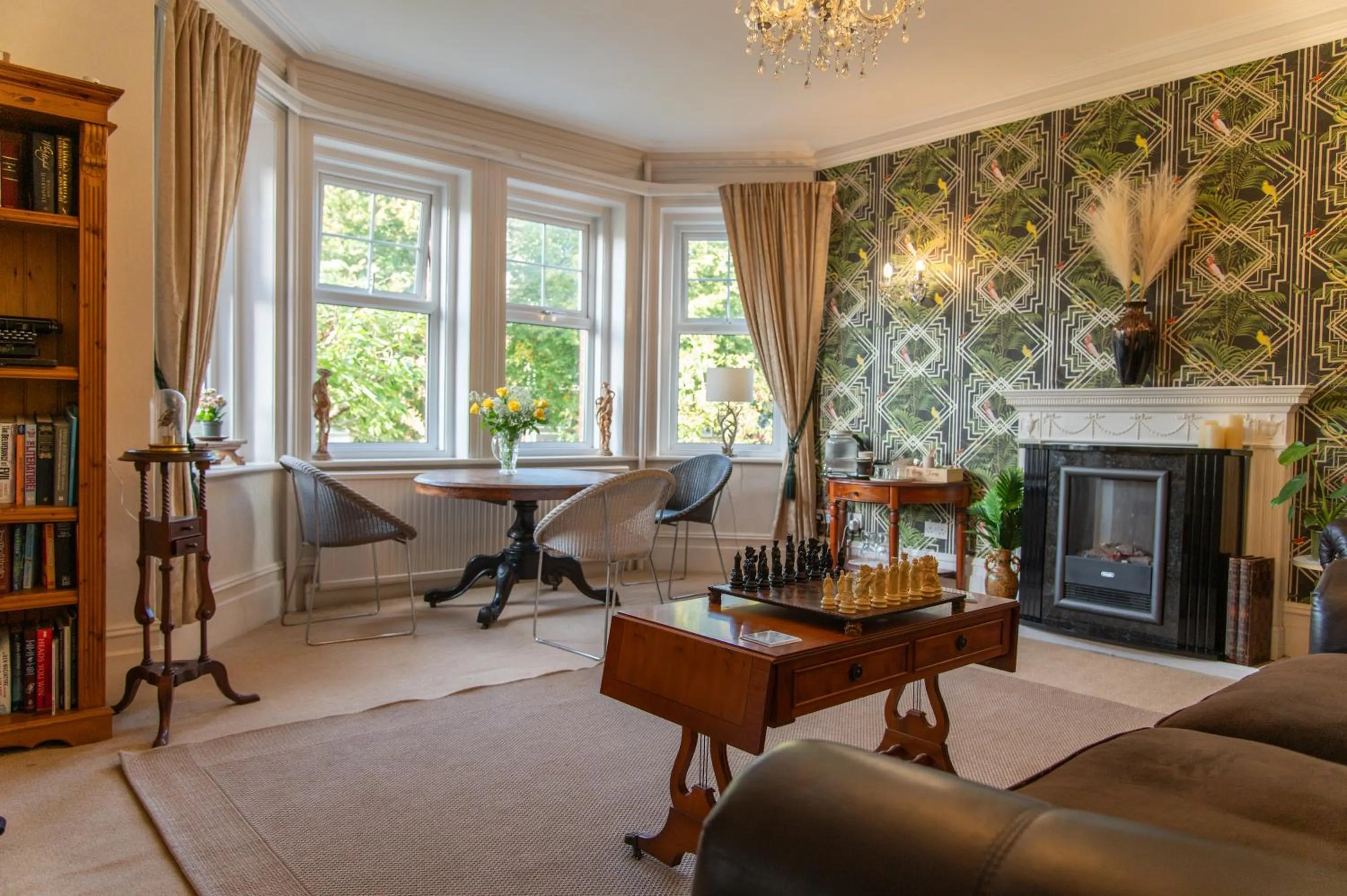 Communal lounge/ TV room in The Cherry Tree Guest House