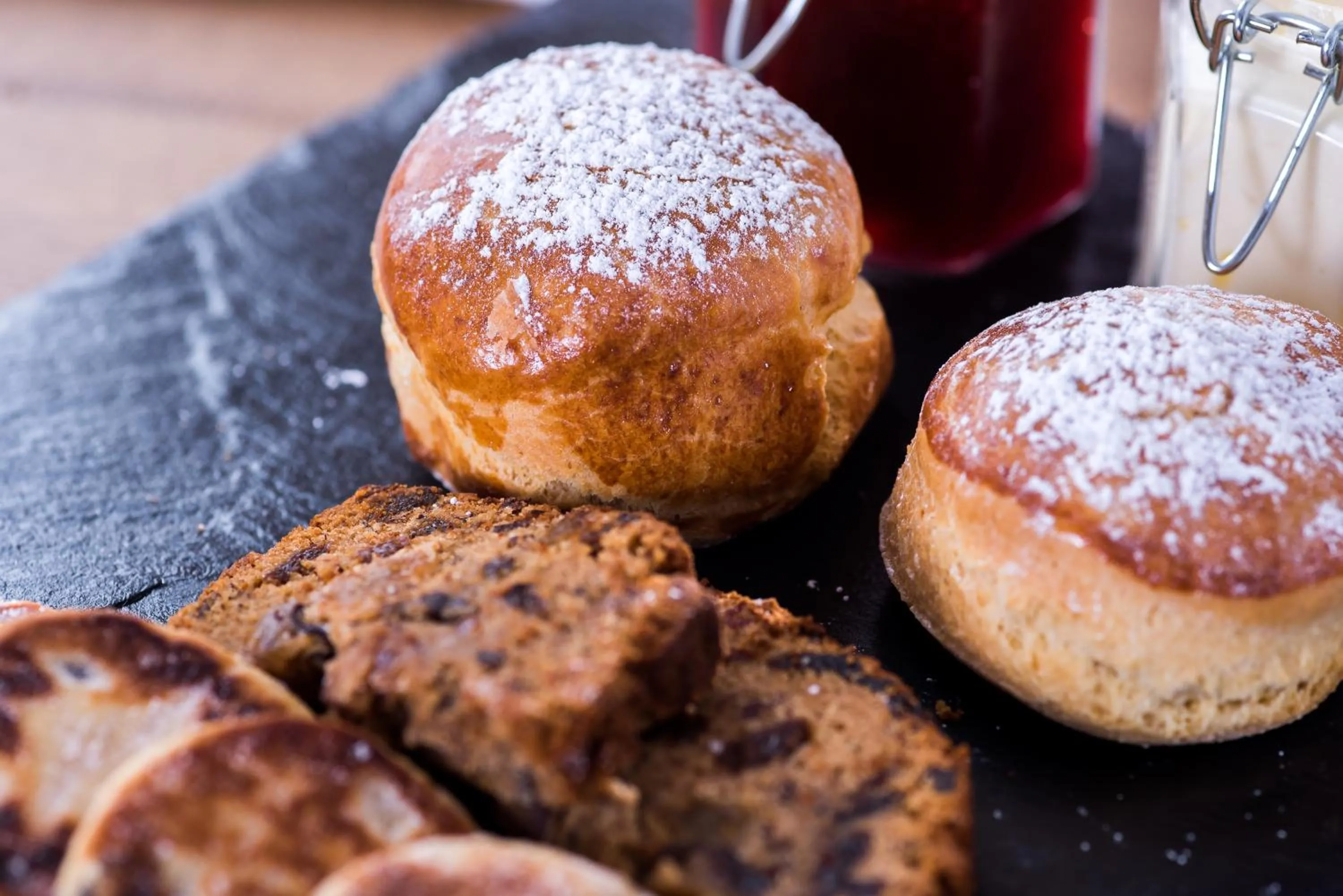 Food close-up in The Swan At Hay