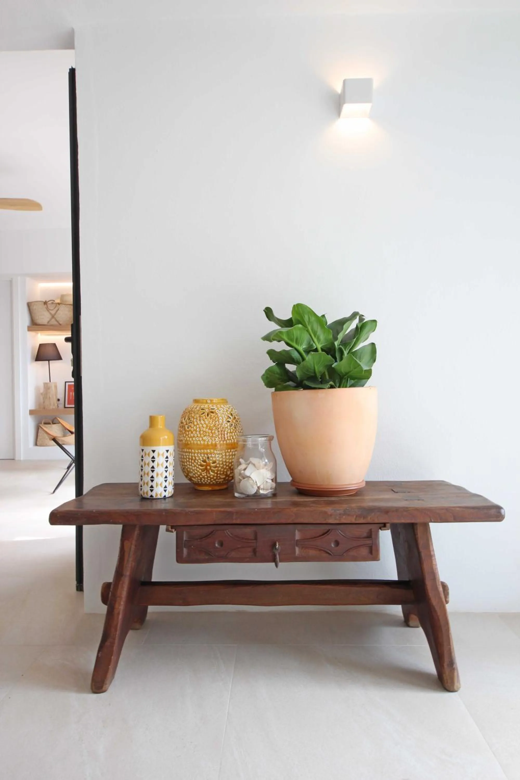 Decorative detail in Aparthotel Niu d´Aus