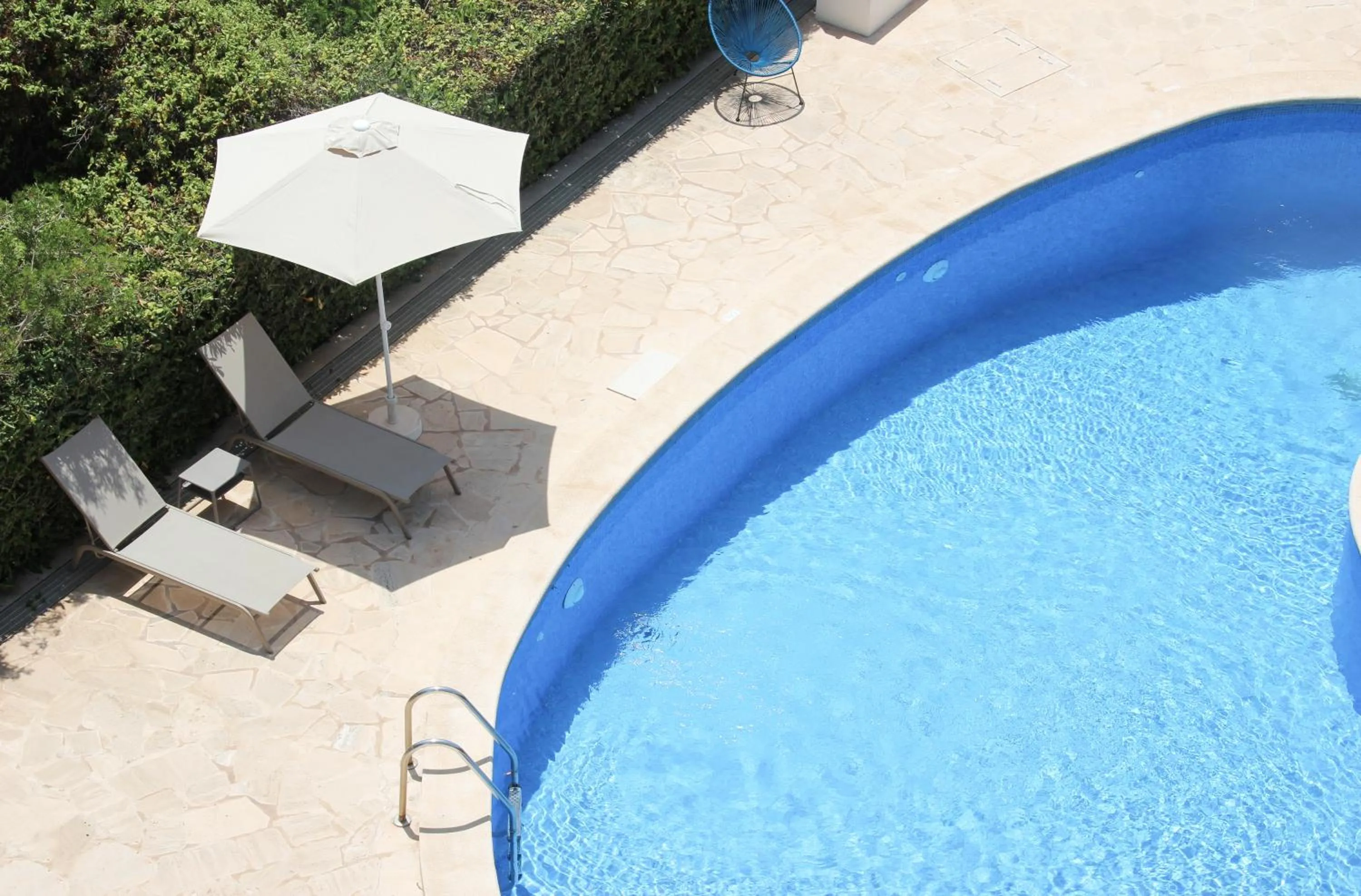 Solarium in Aparthotel Niu d´Aus