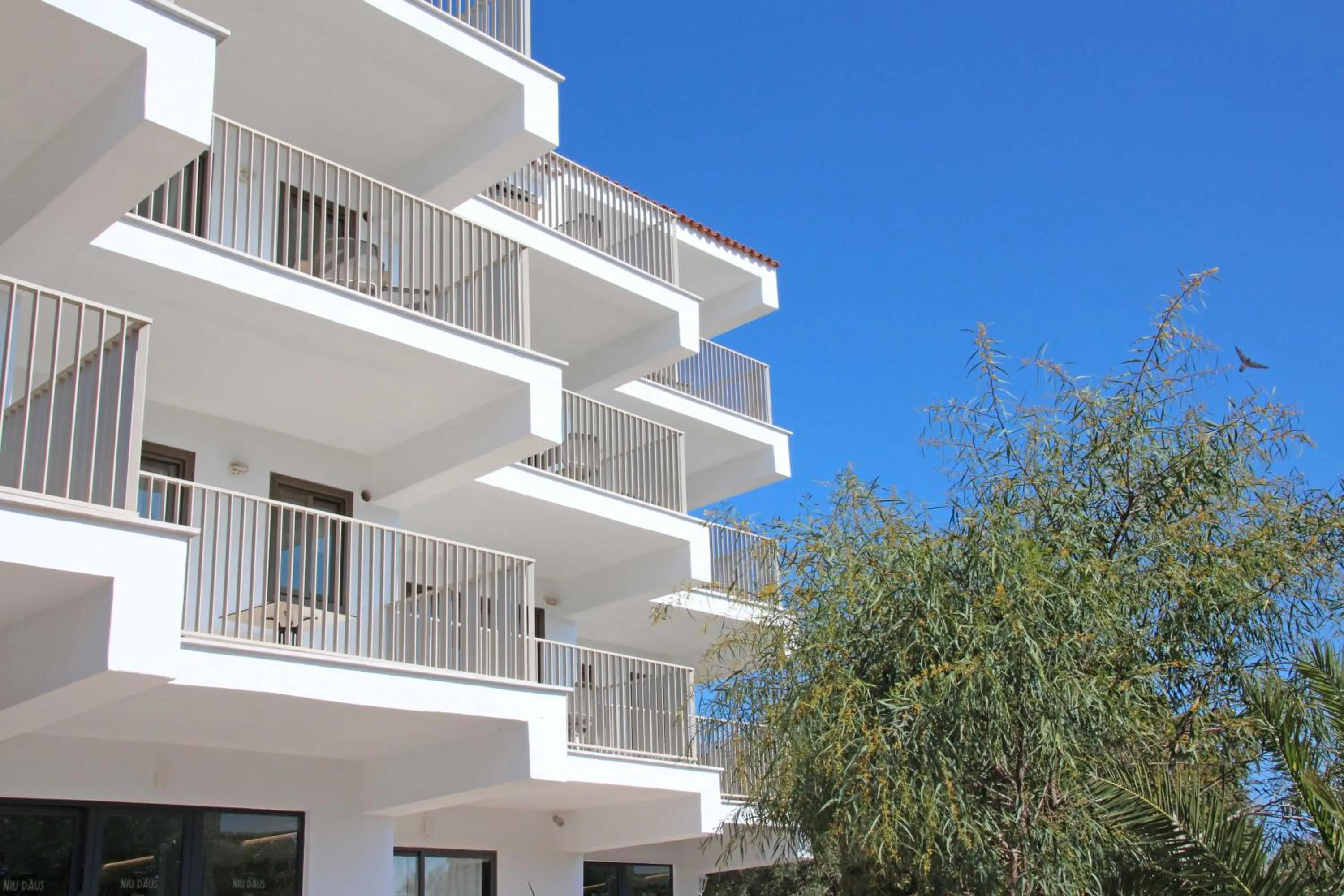 Property building in Aparthotel Niu d´Aus