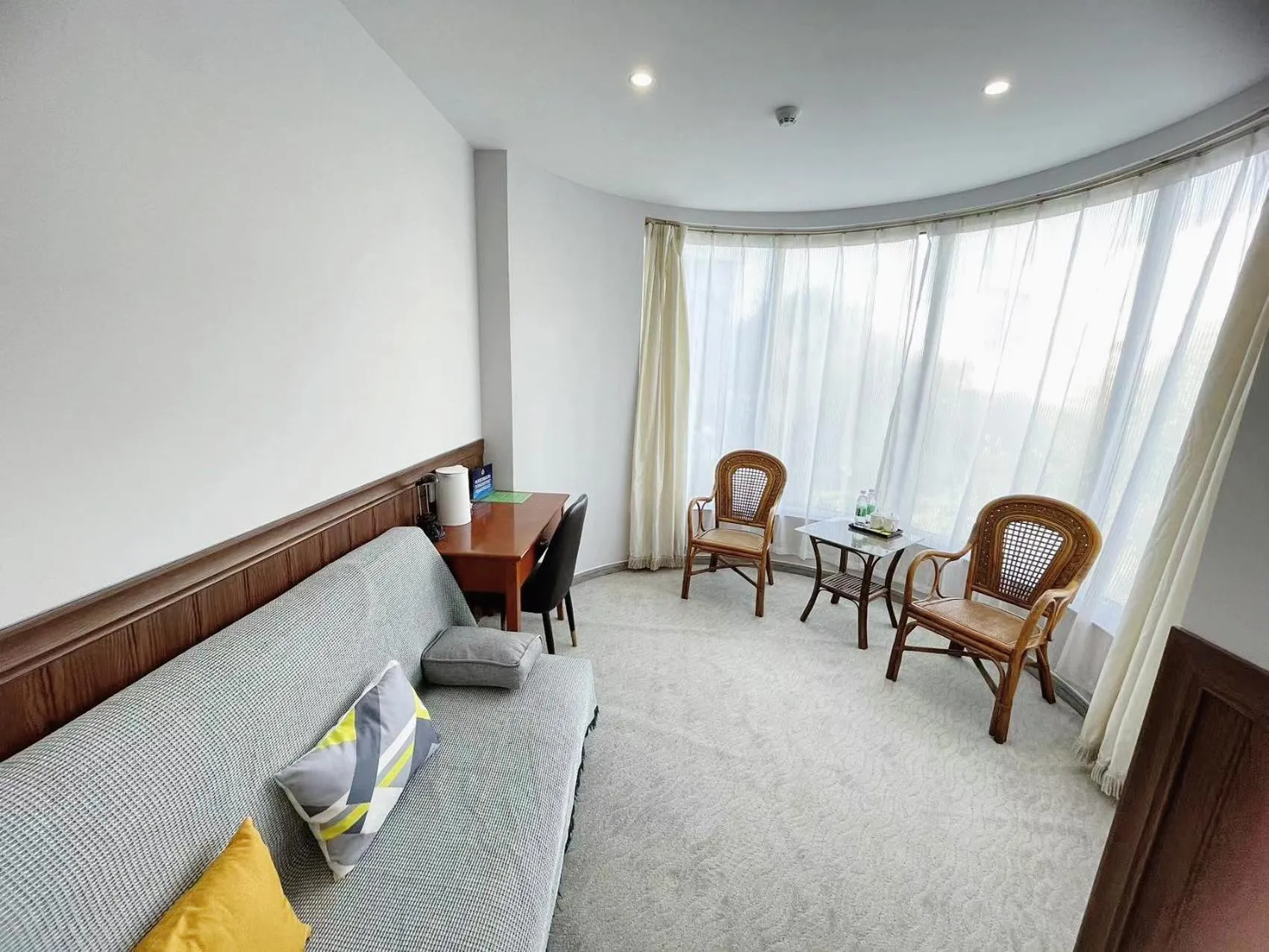 Living room in Beijing RJ Brown City Center Hotel Tian An Men & Forbidden City