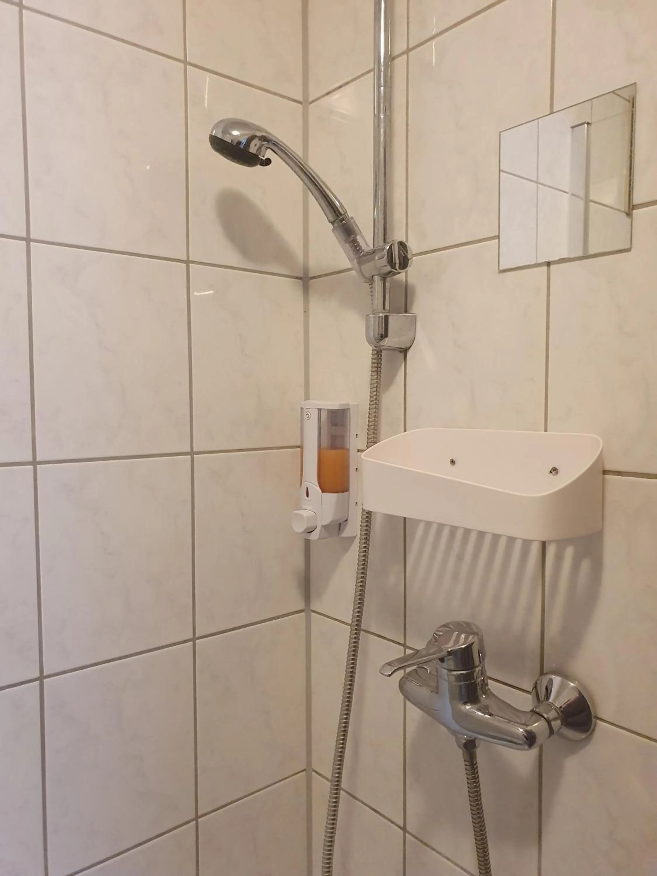 Shower in CityPark Hotel