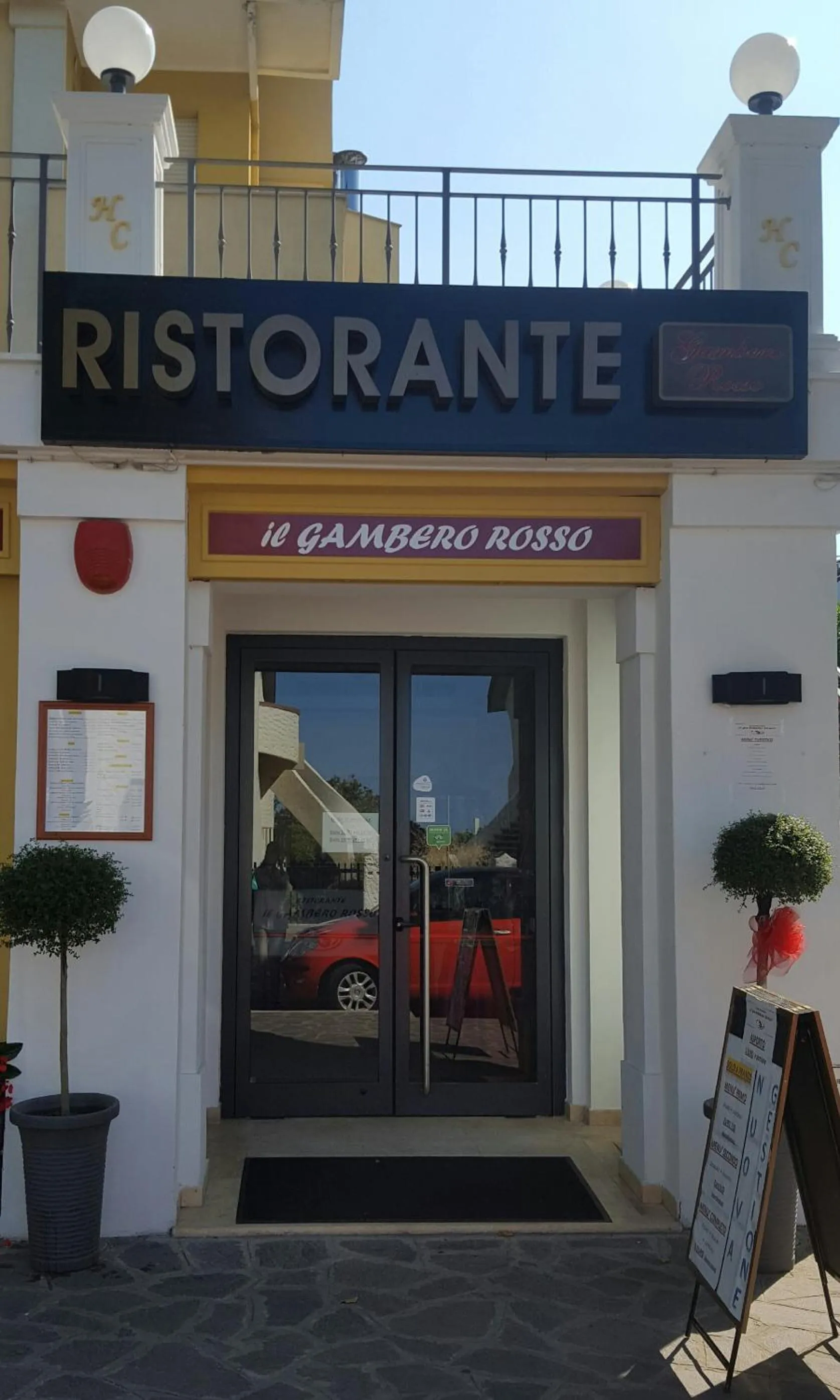 Restaurant/places to eat in Hotel Corallo