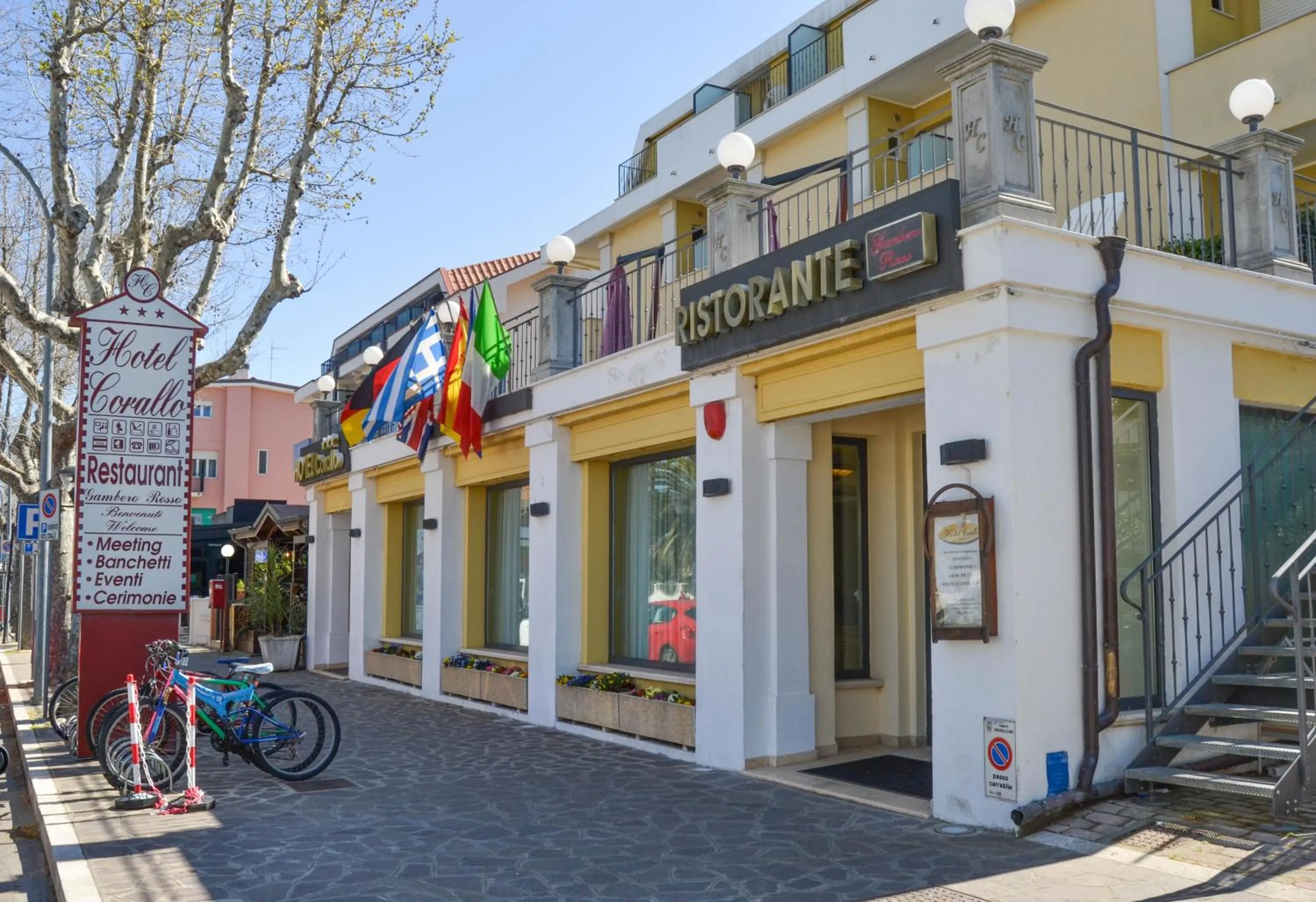 Property building in Hotel Corallo