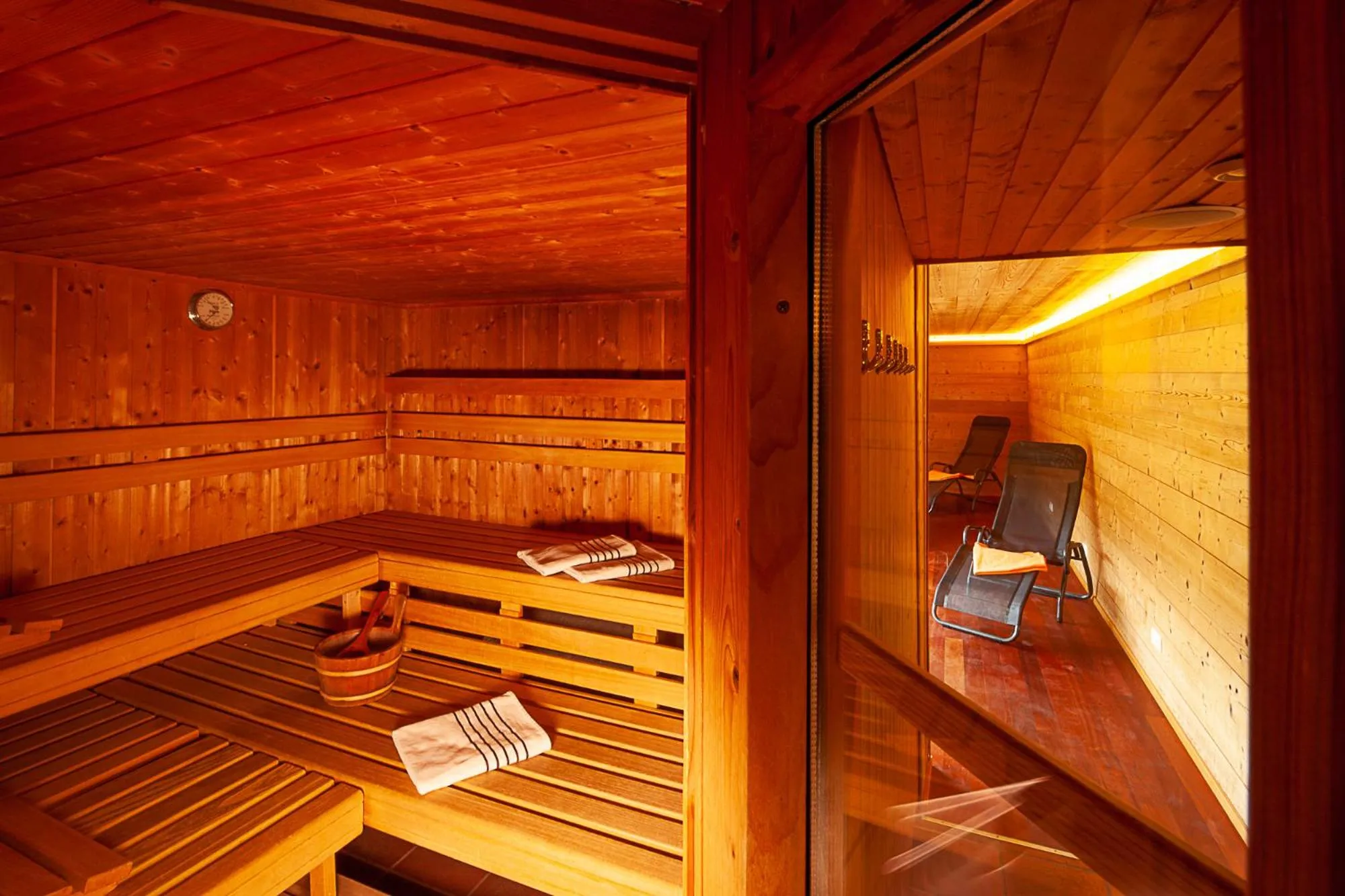 Sauna in Alpine Lifestyle Berghotel Madlener