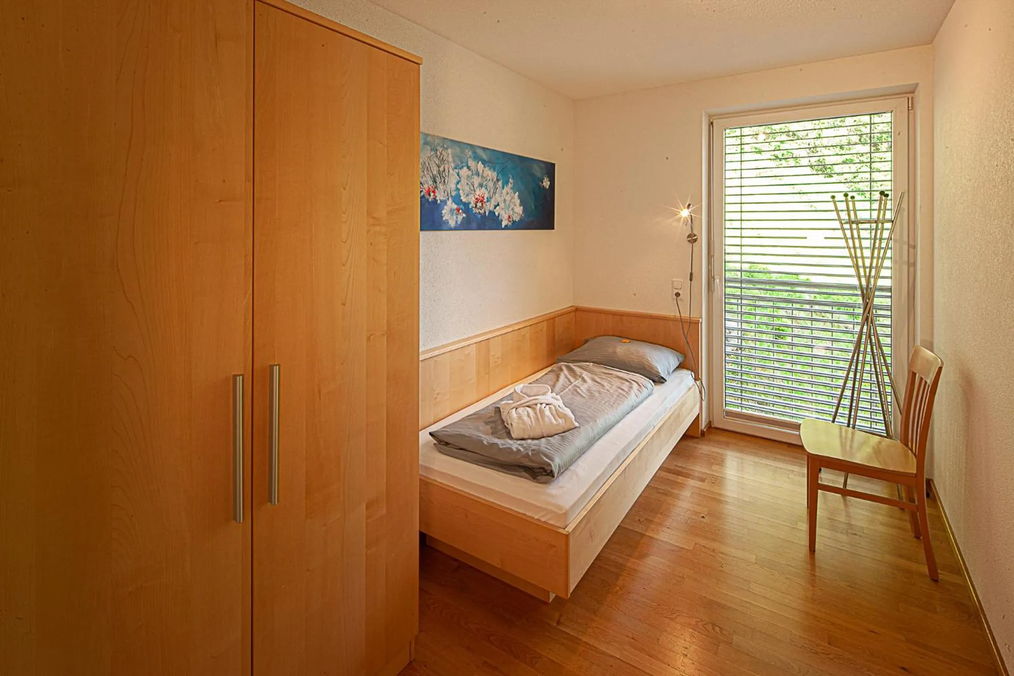 Bed in Alpine Lifestyle Berghotel Madlener