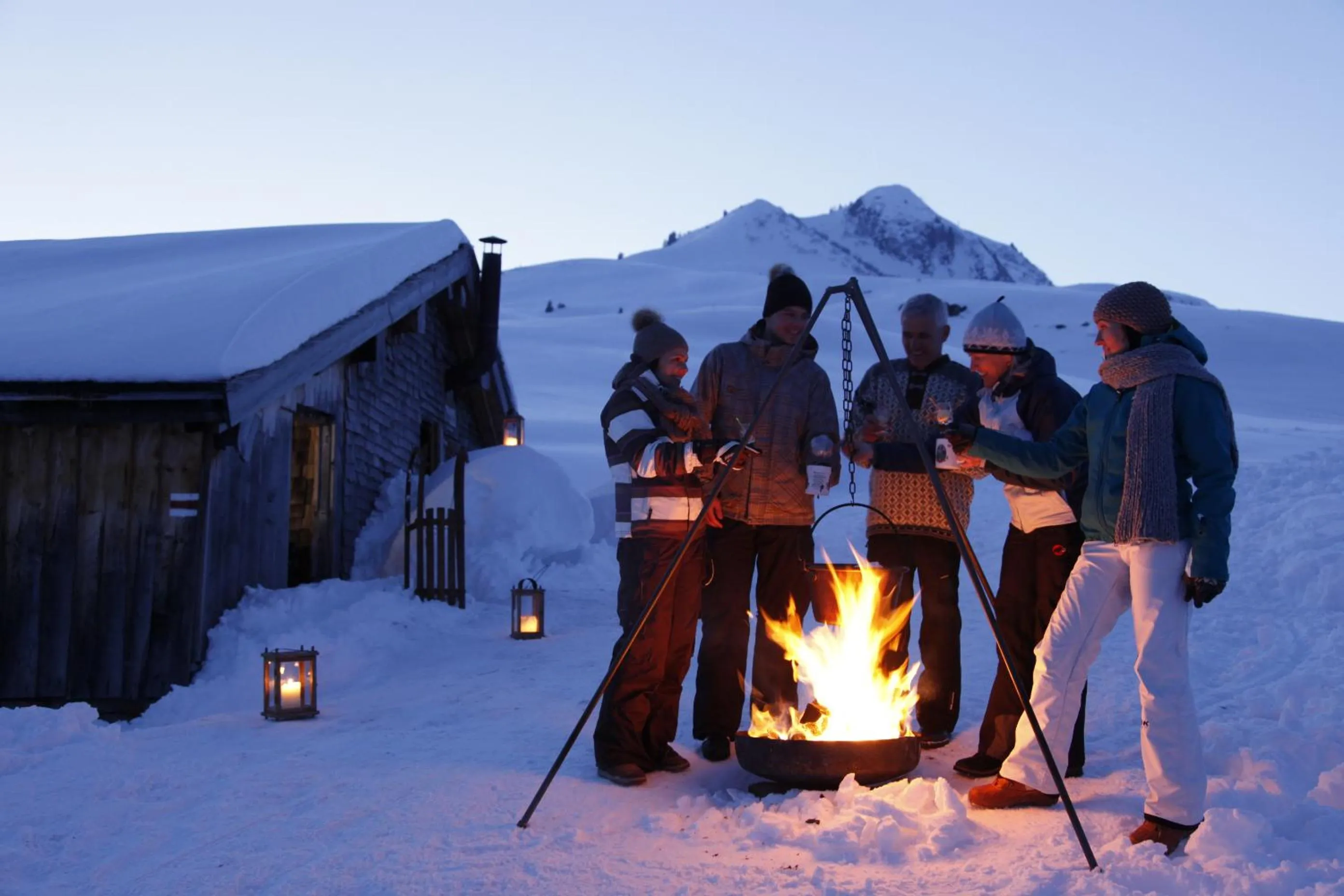 Natural landscape in Alpine Lifestyle Berghotel Madlener
