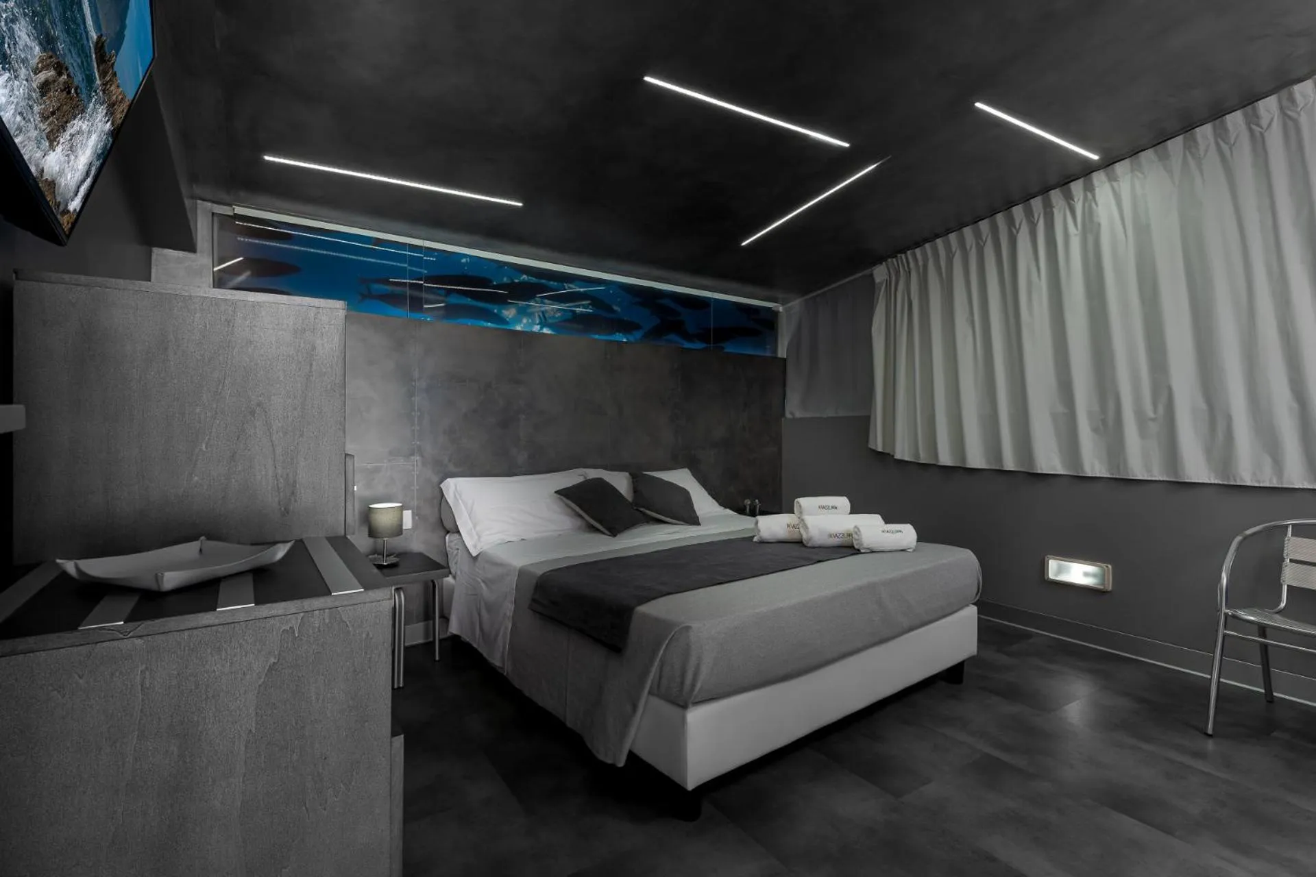 Bed in Rivazzurra Design Rooms