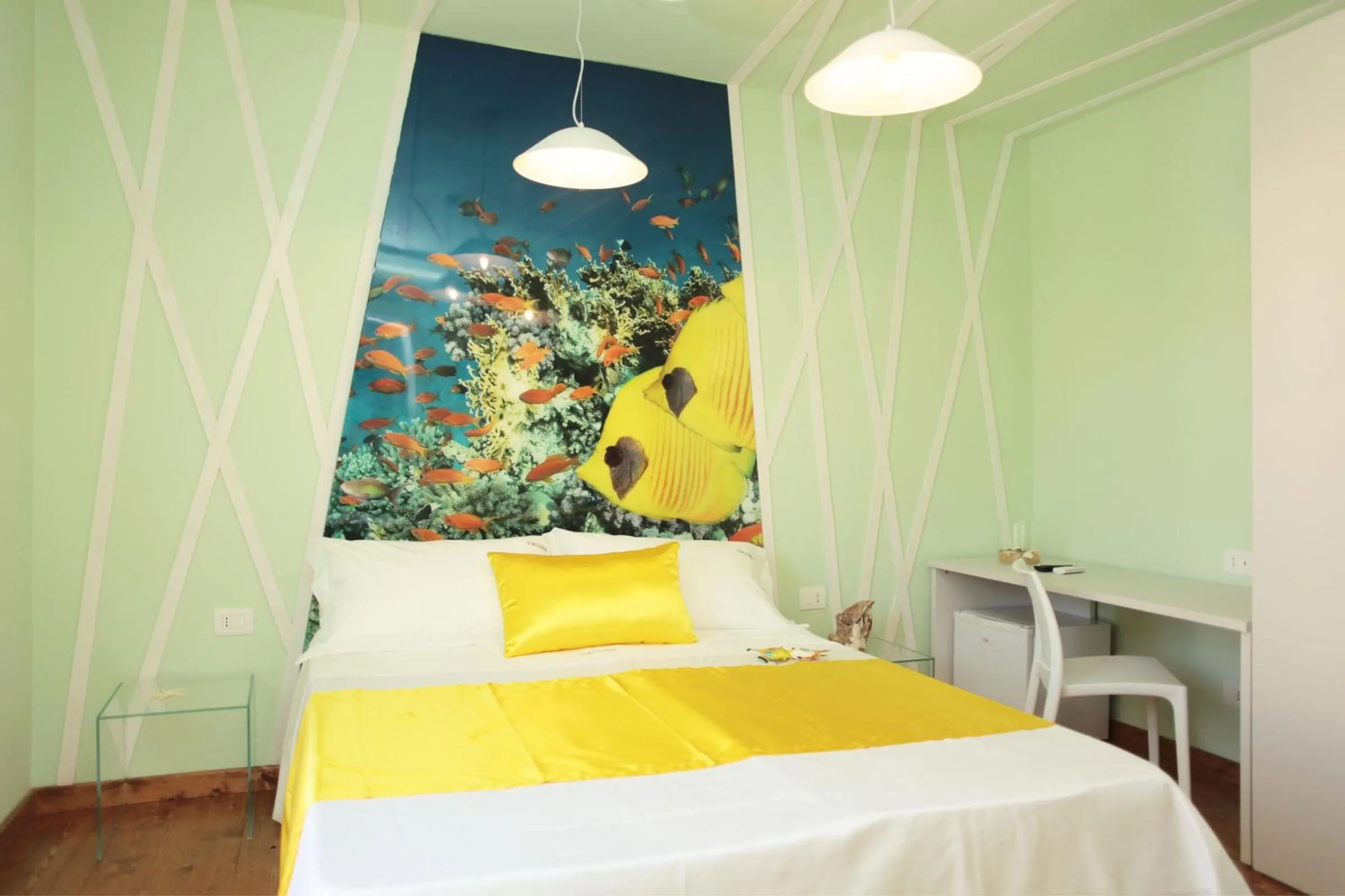 Photo of the whole room, Bed in Rivazzurra Design Rooms