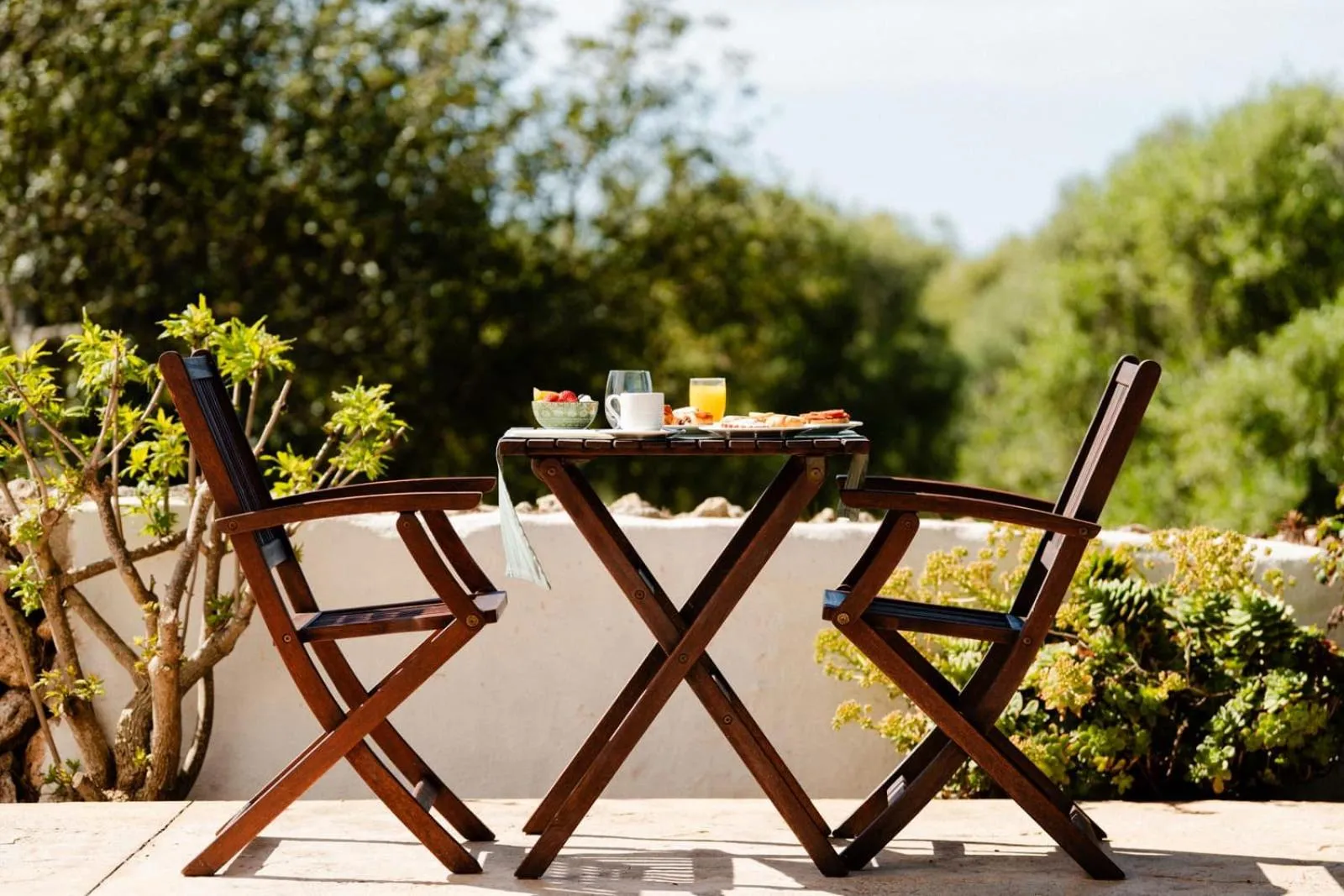 Buffet breakfast in Hotel Rural Binigaus Vell