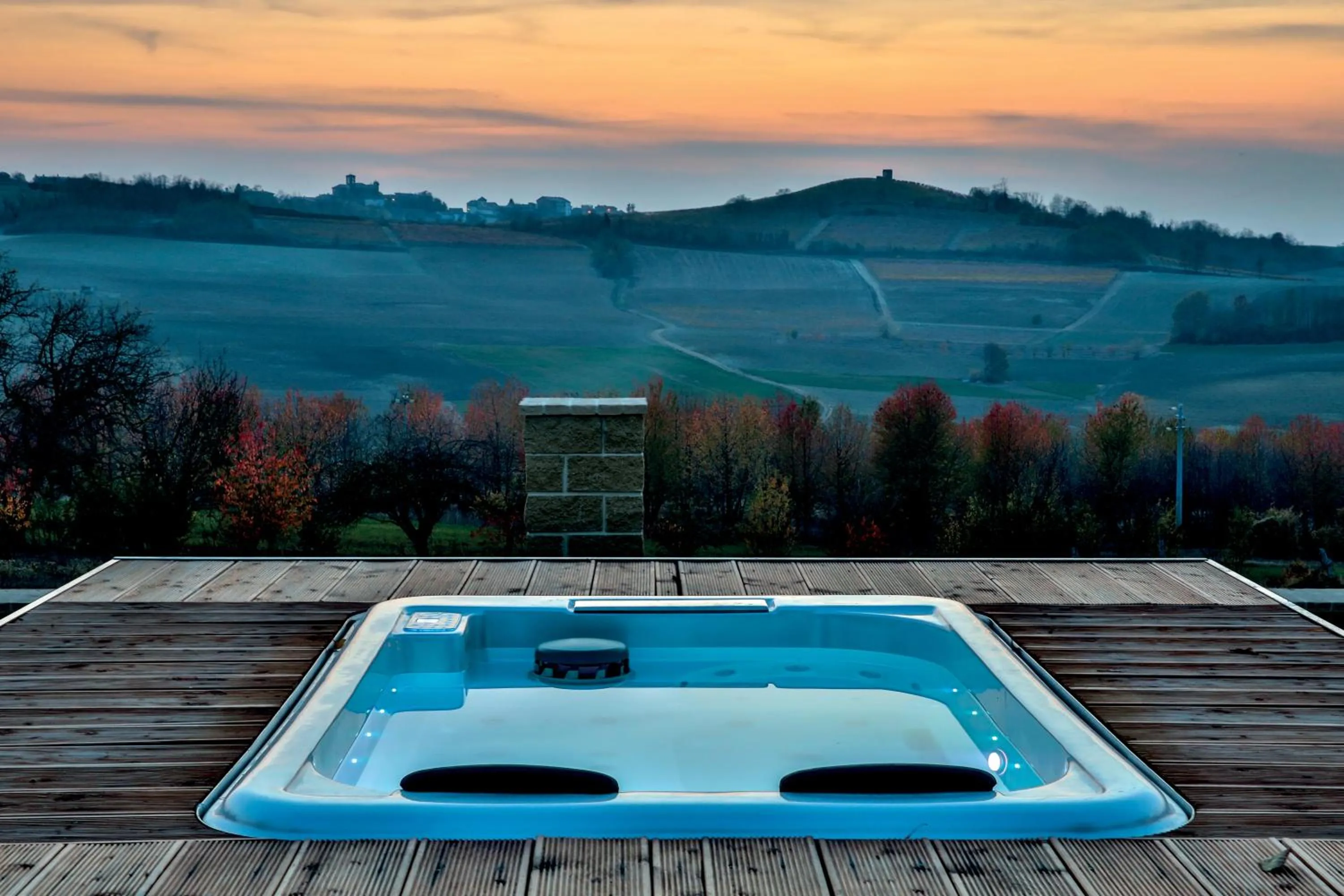 Open Air Bath in Country House Montessino - adults only