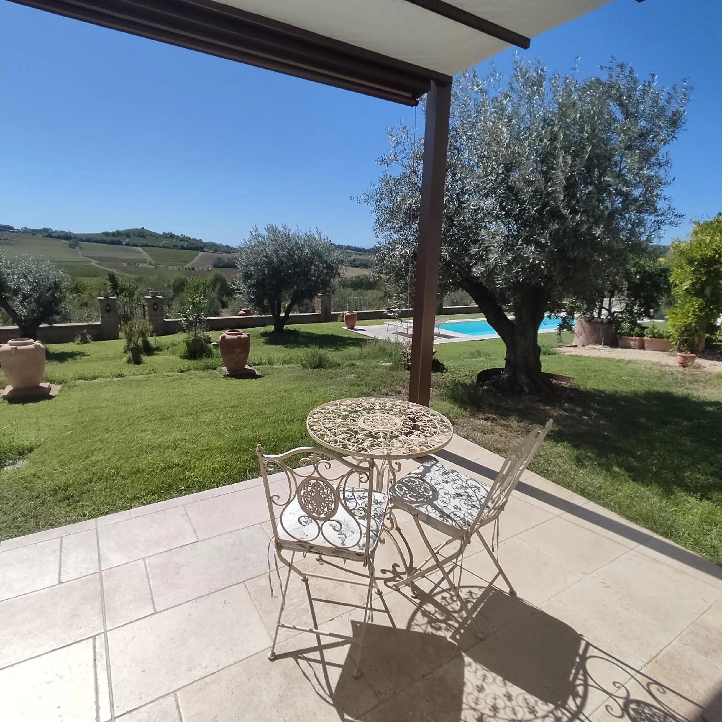 Balcony/Terrace in Country House Montessino - adults only