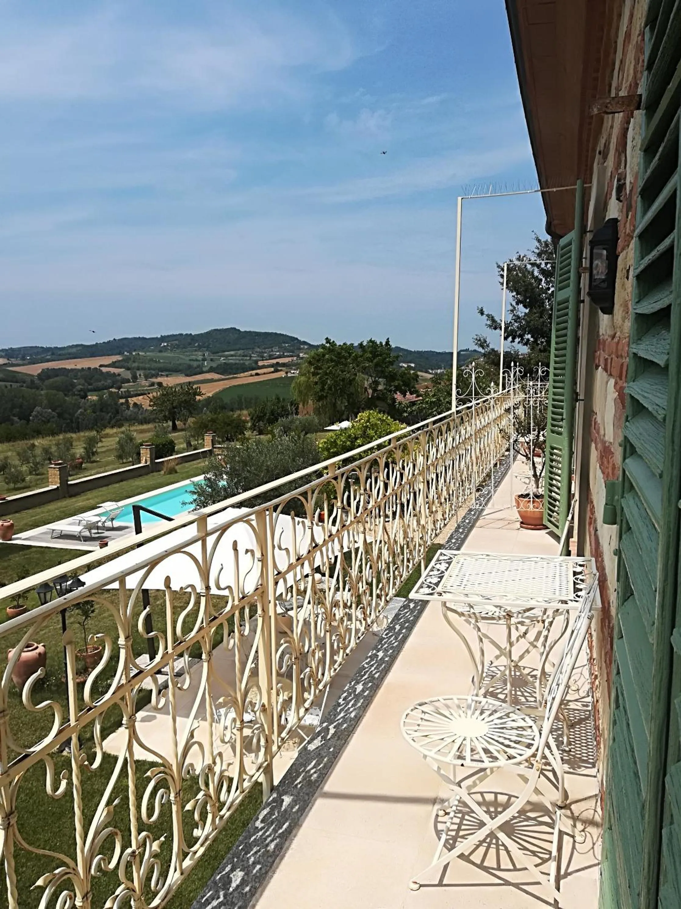 Balcony/Terrace in Country House Montessino - adults only
