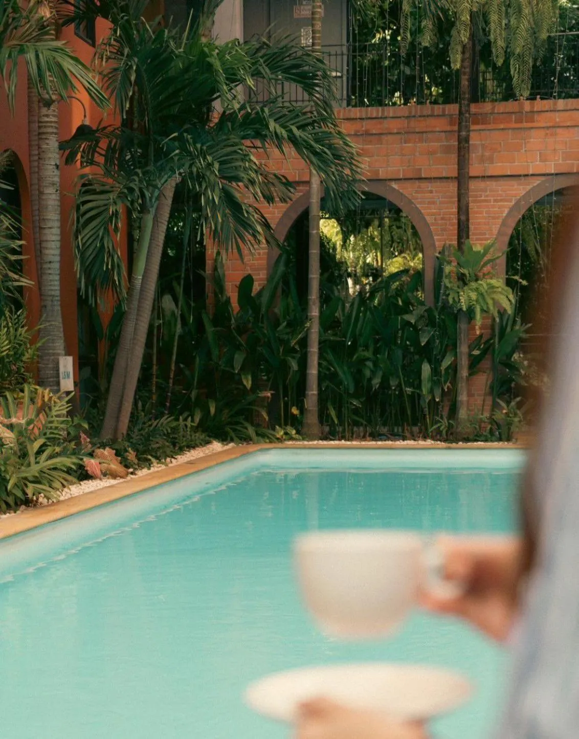 Swimming pool in Baansuanprannok Hotel