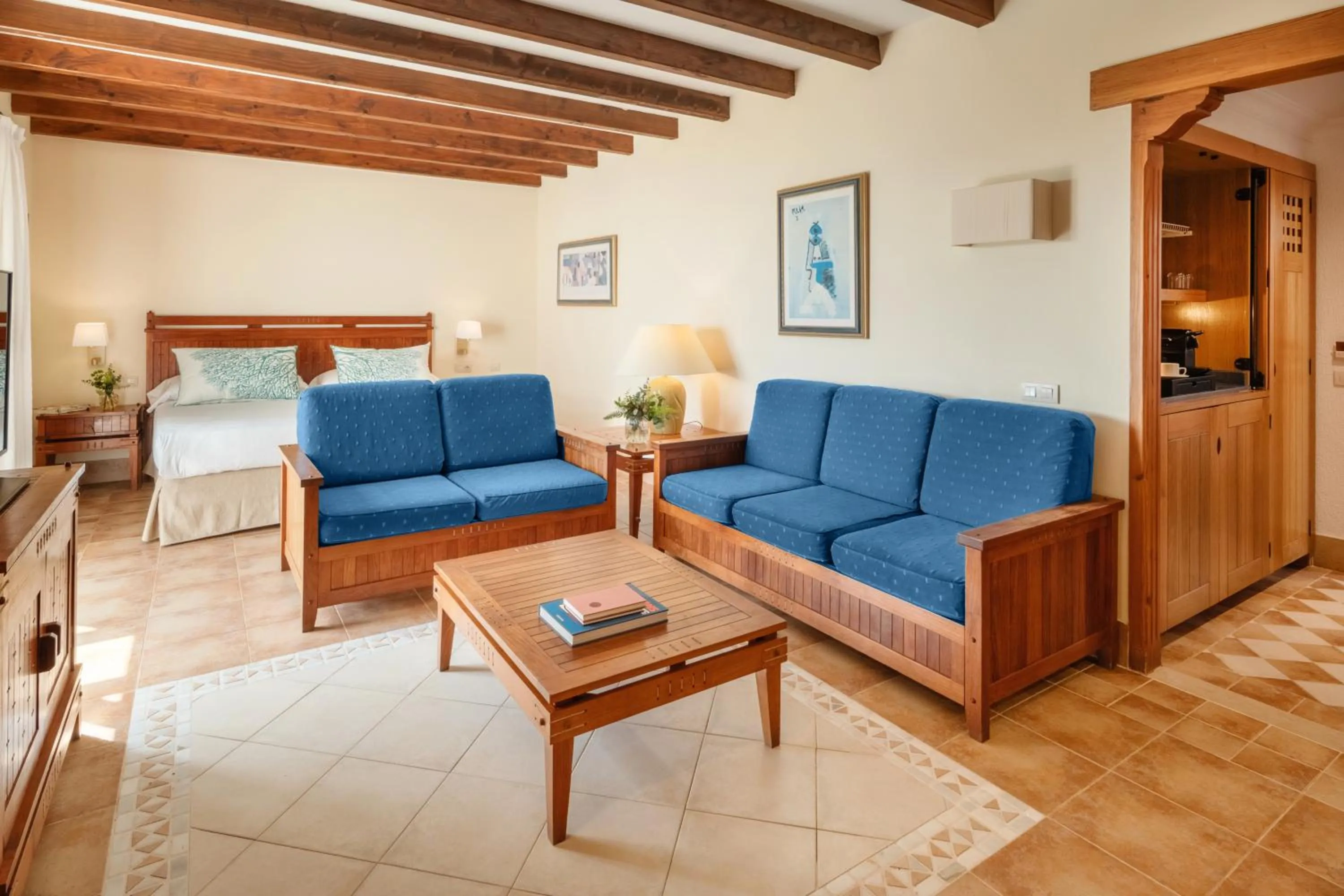 Seating area in Princesa Yaiza Suite Hotel Resort