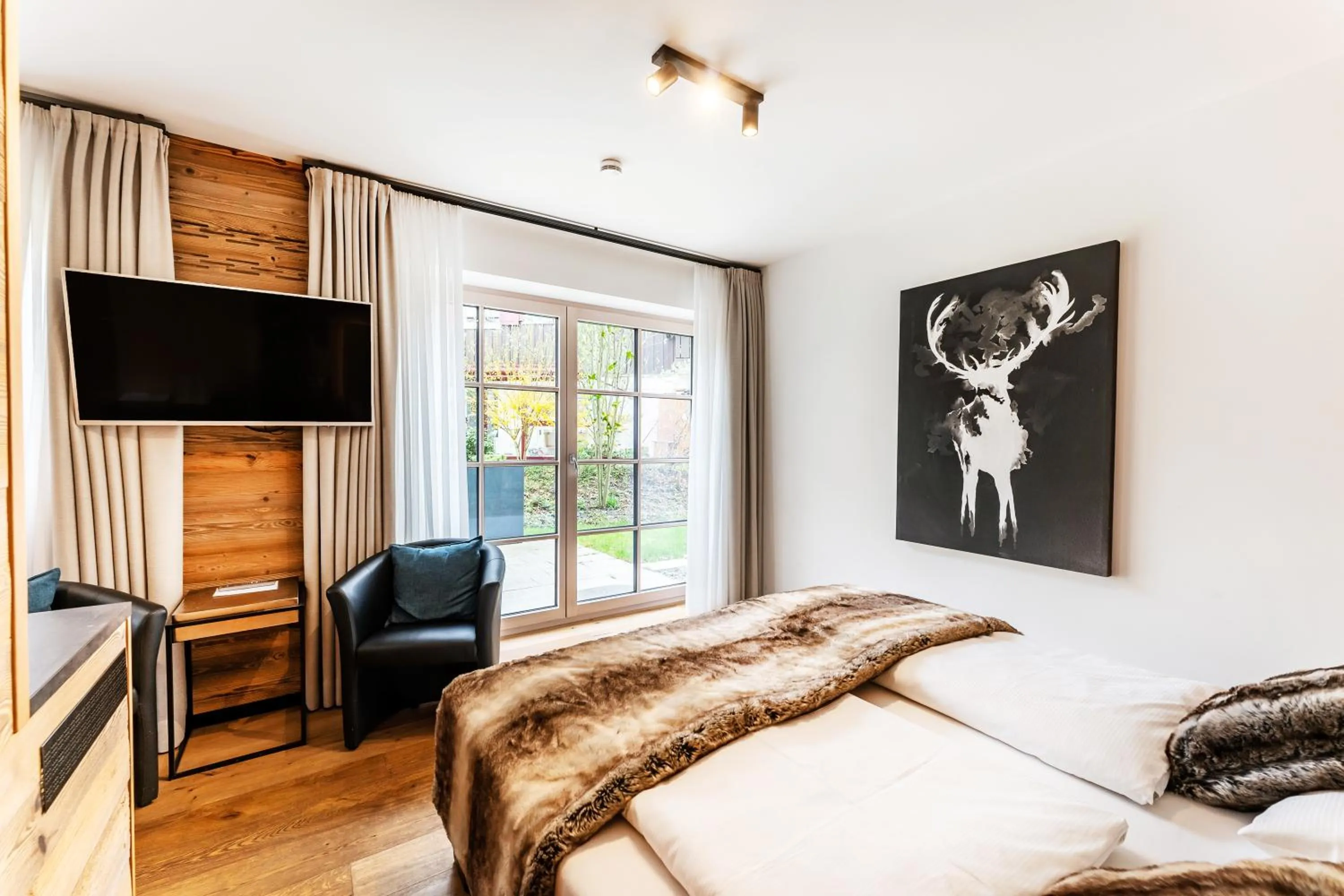 Bed in Hotel Bayerischer Hof