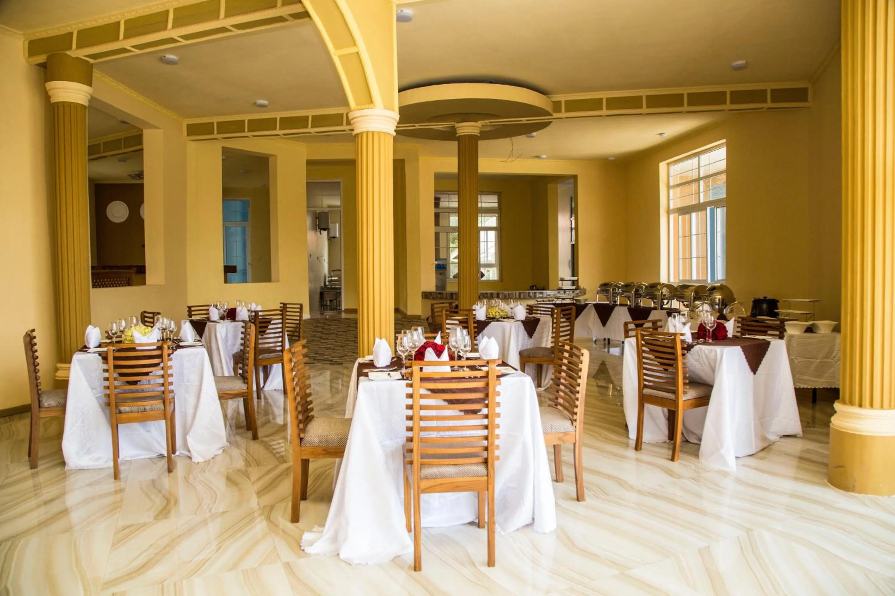 Food close-up in Masailand Safari Lodge