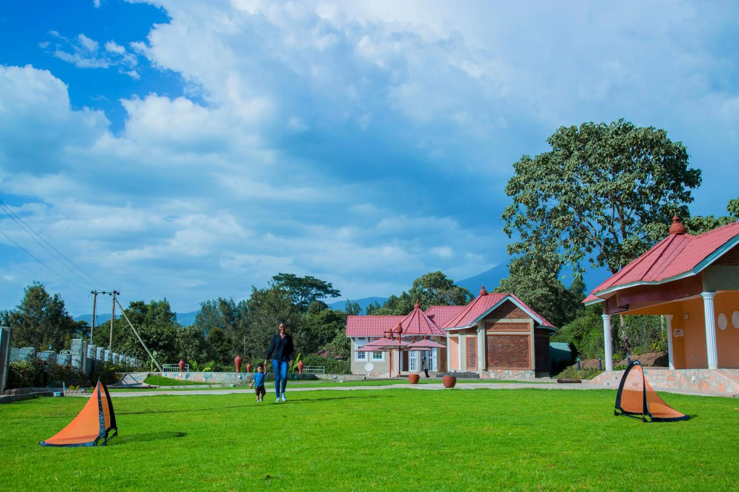 Property building in Masailand Safari Lodge