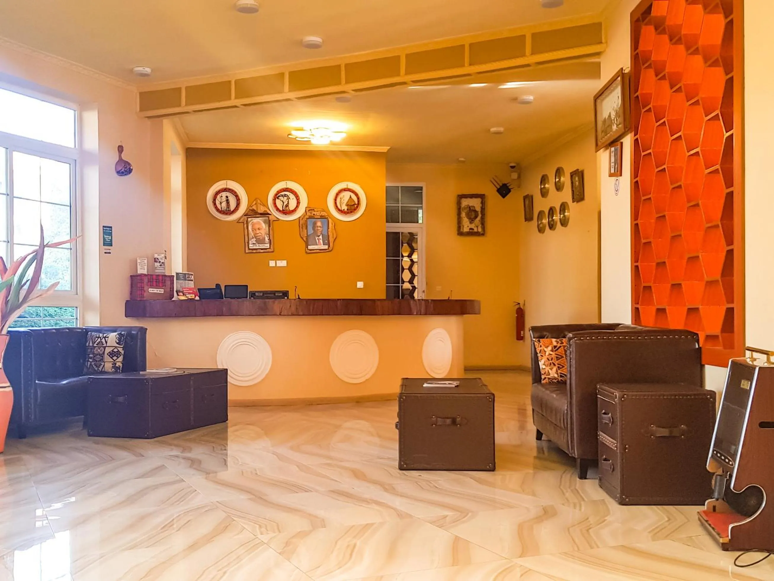 Lobby or reception in Masailand Safari Lodge