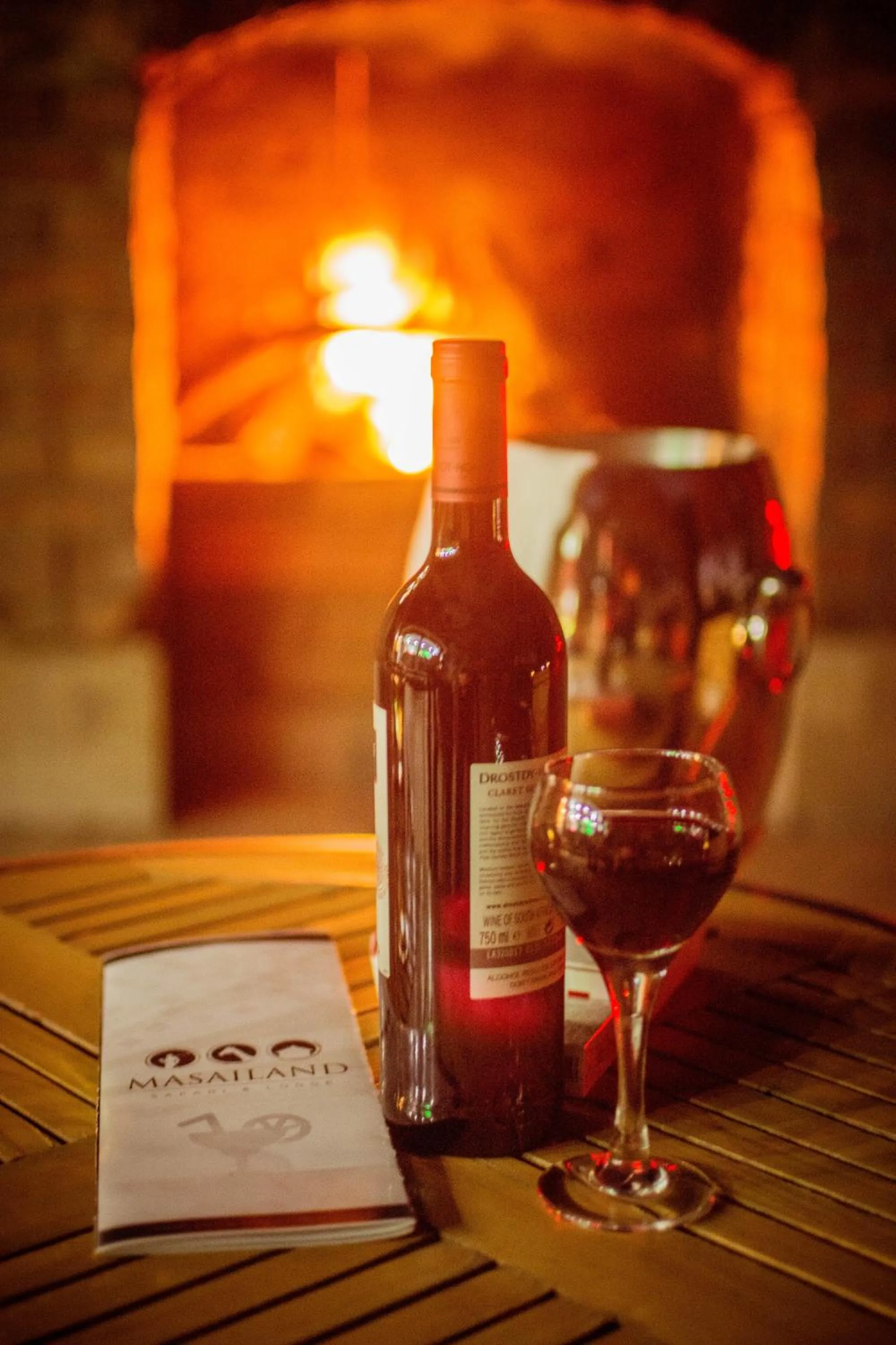 Alcoholic drinks in Masailand Safari Lodge