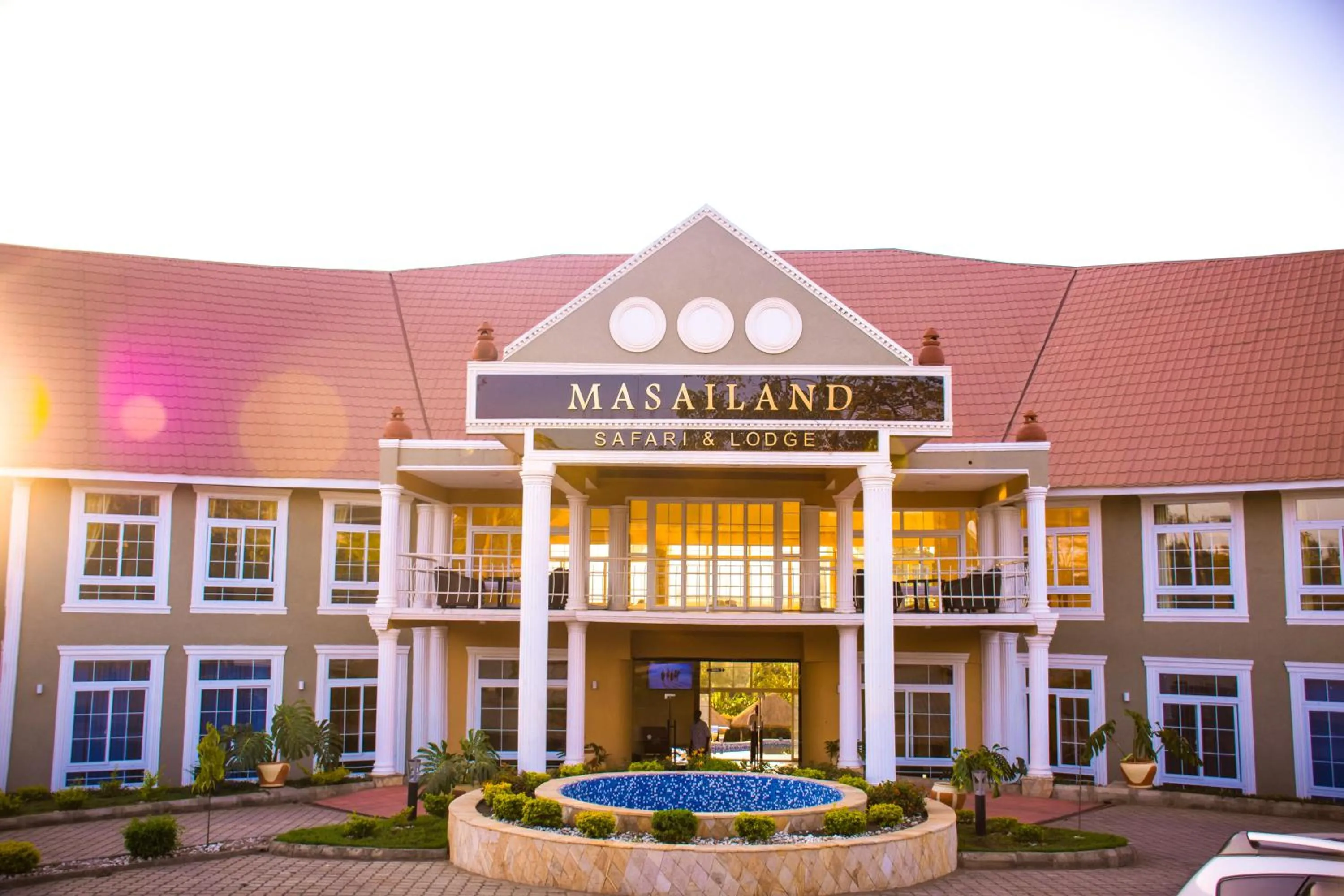 Property building in Masailand Safari Lodge