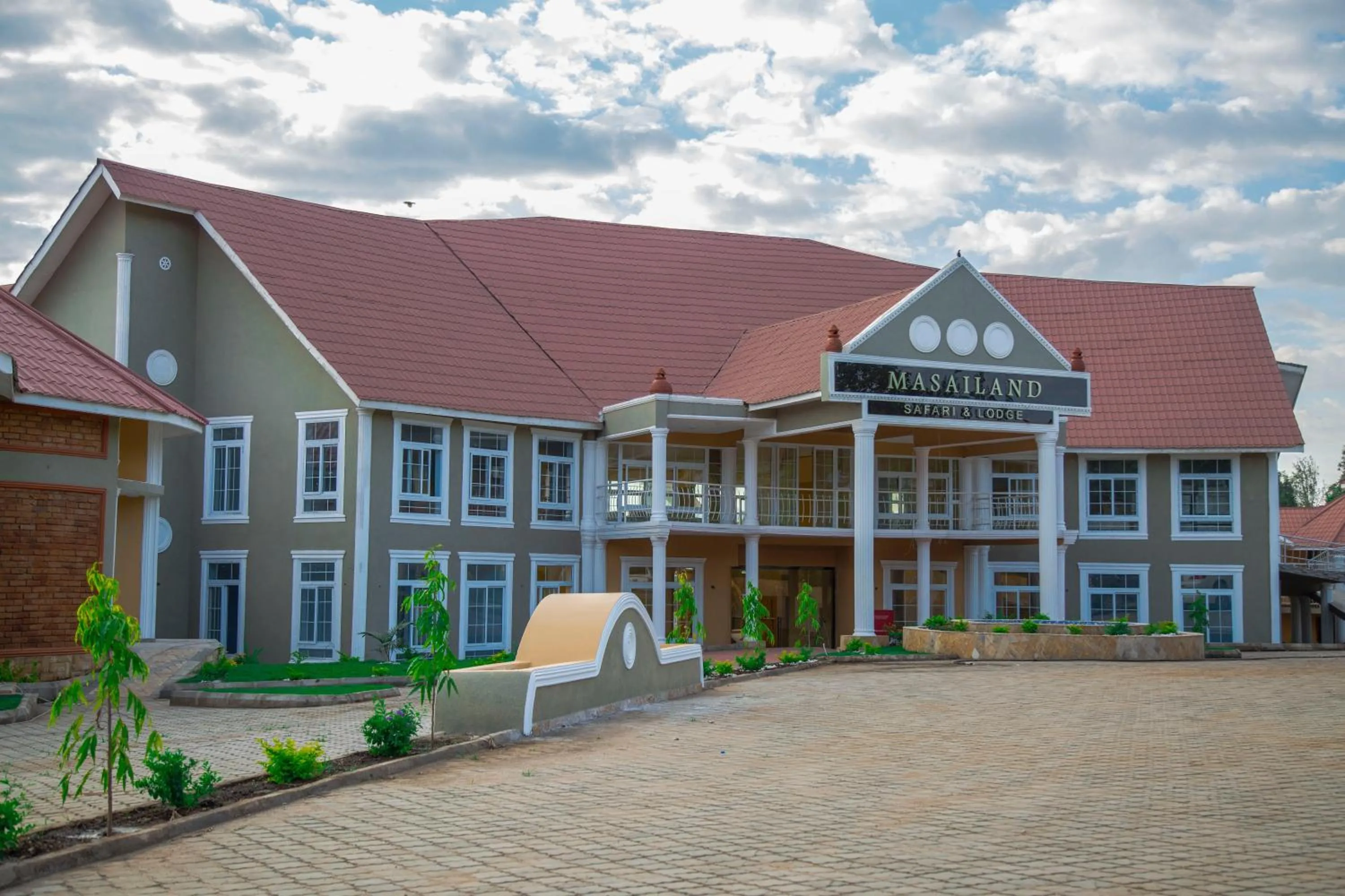 Property building in Masailand Safari Lodge