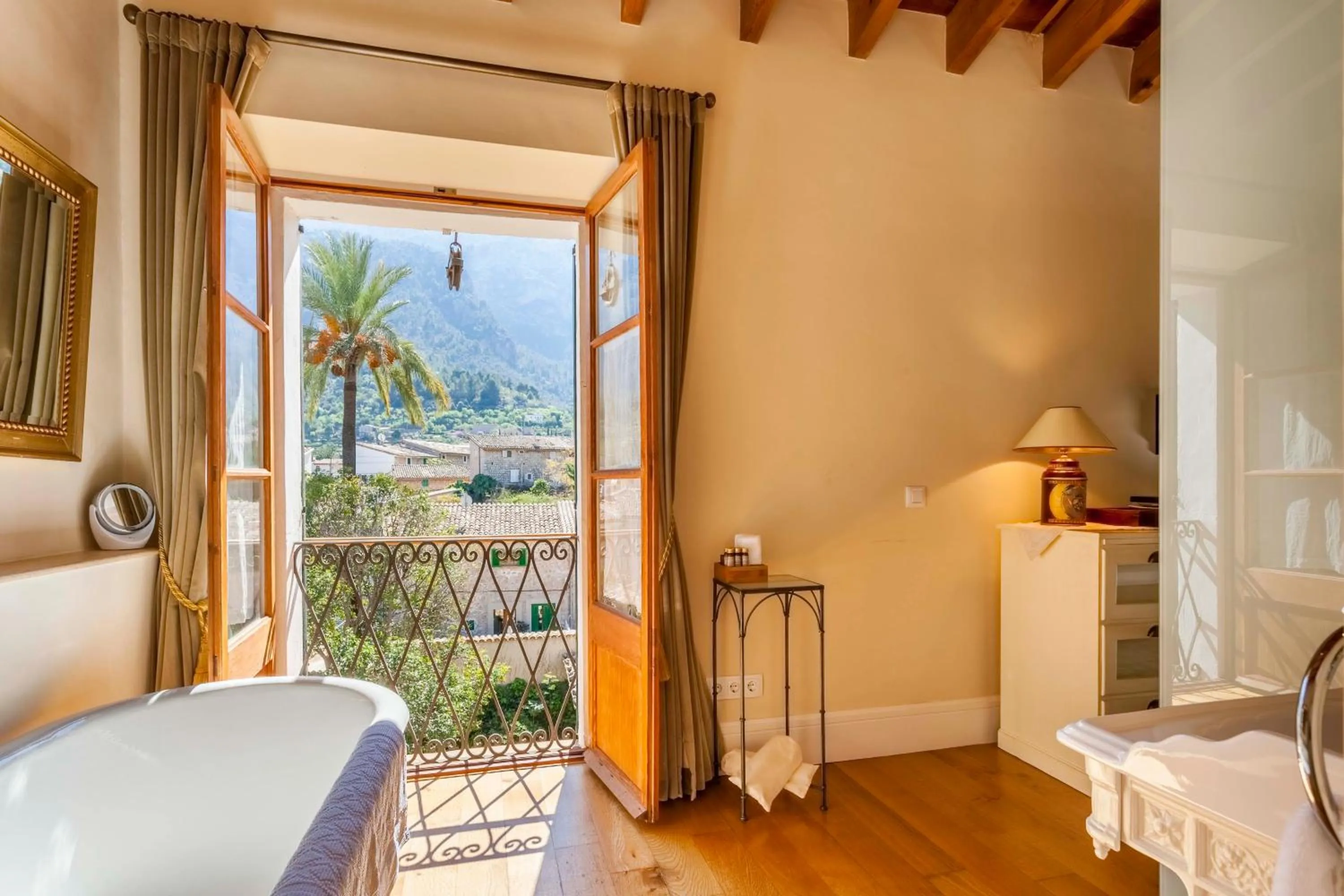 Bathroom, Bed in The Salvia - Adults Only