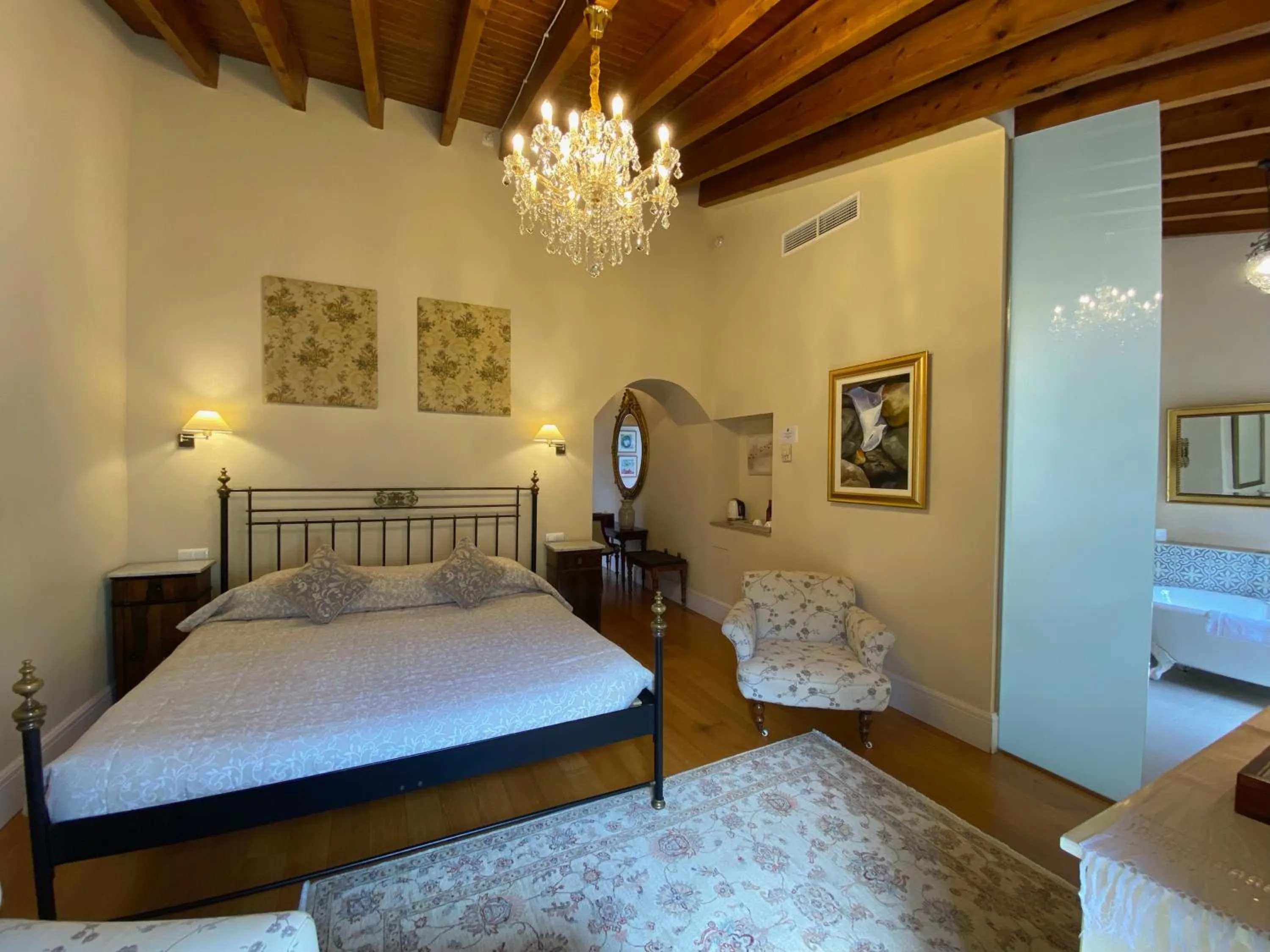 Bed in The Salvia - Adults Only