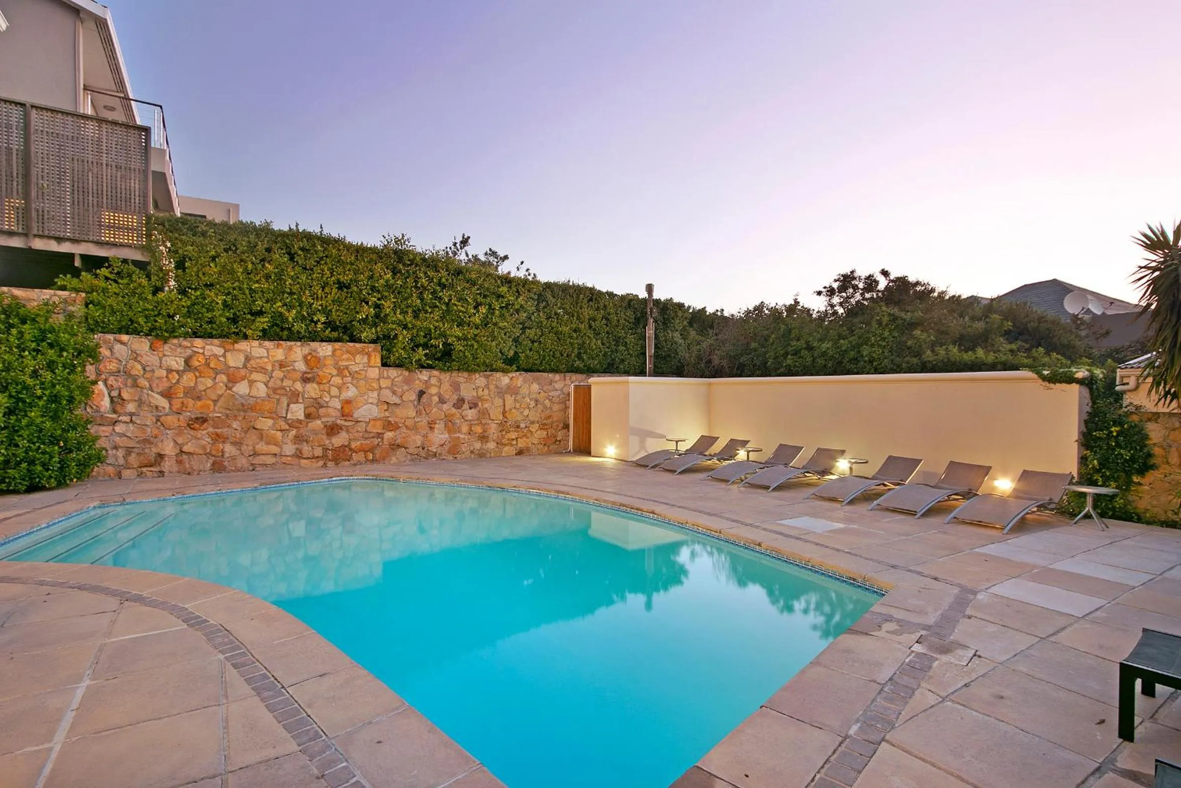 Swimming pool in Merridew Villa