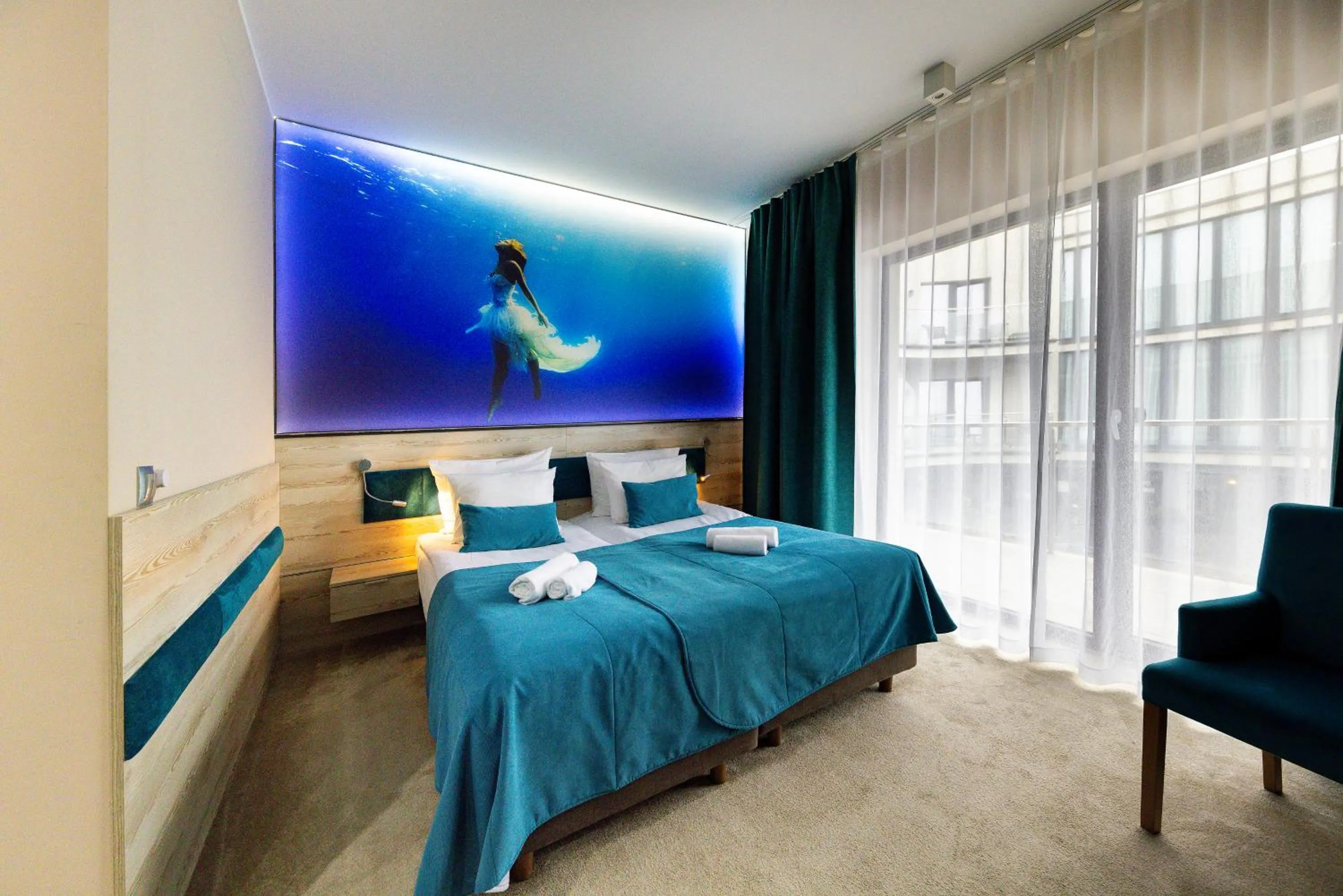 Bed in Max Health Resort SPA