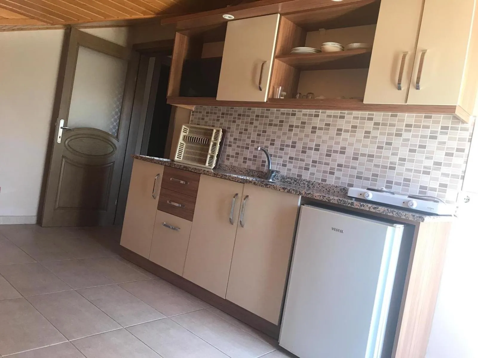 Kitchen or kitchenette in Serendi Apart Hotel