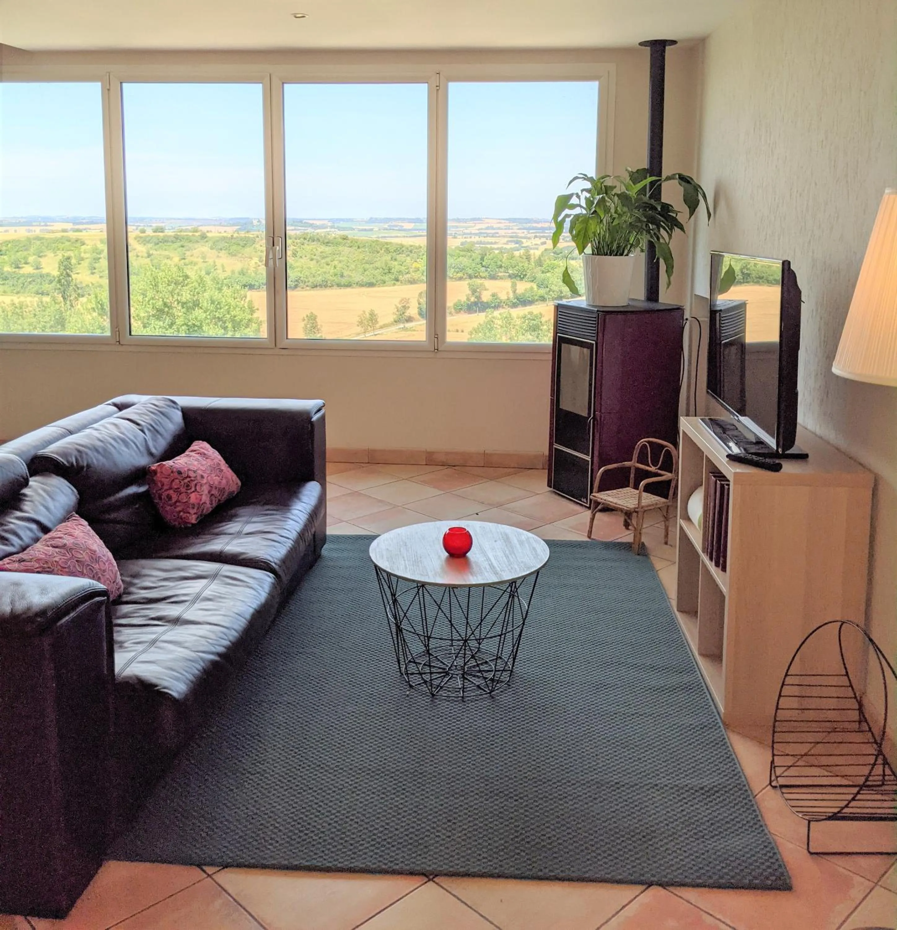 View (from property/room) in Auberge du Poids Public Logis Hotel