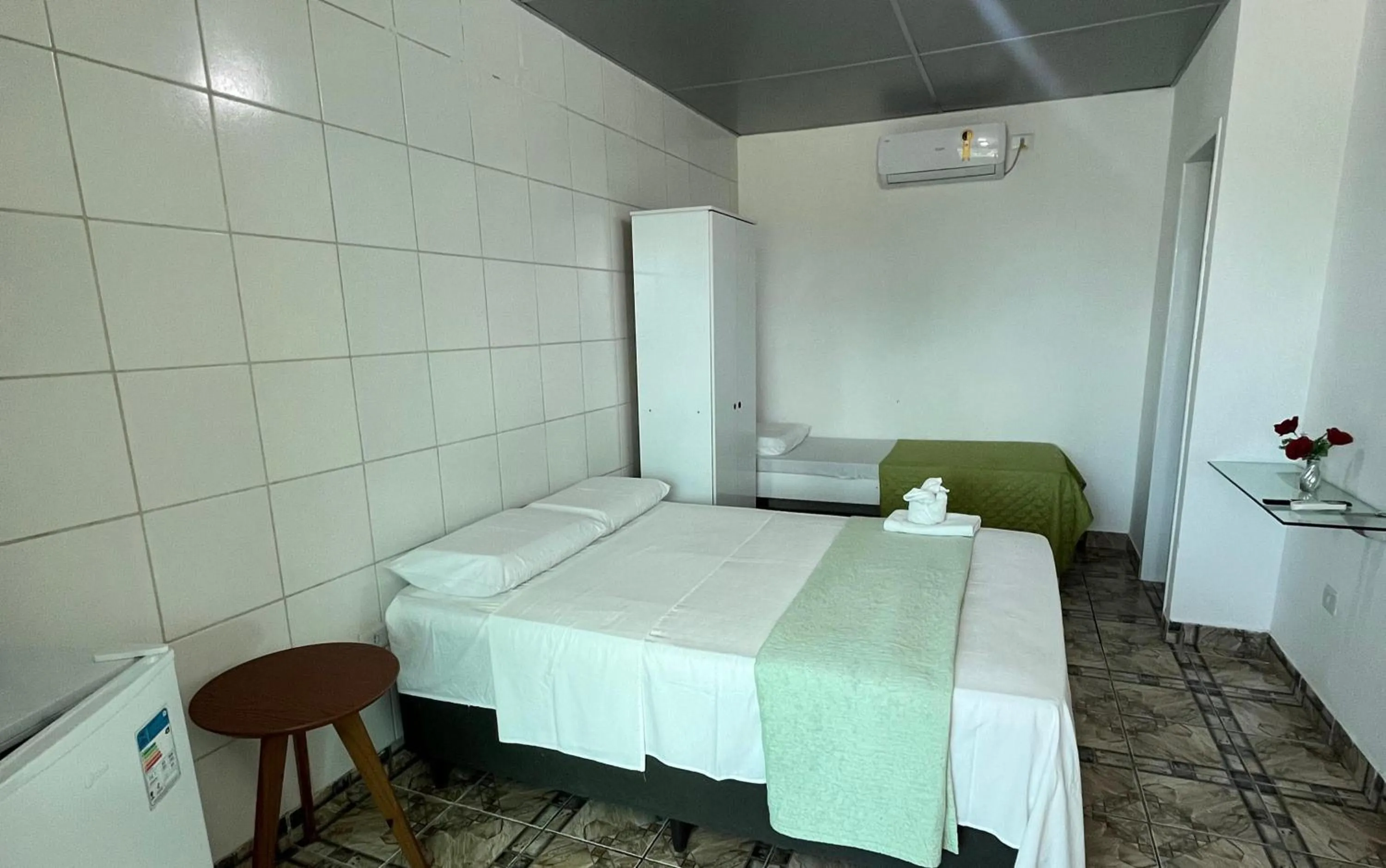 Bed in Casamar Pousada