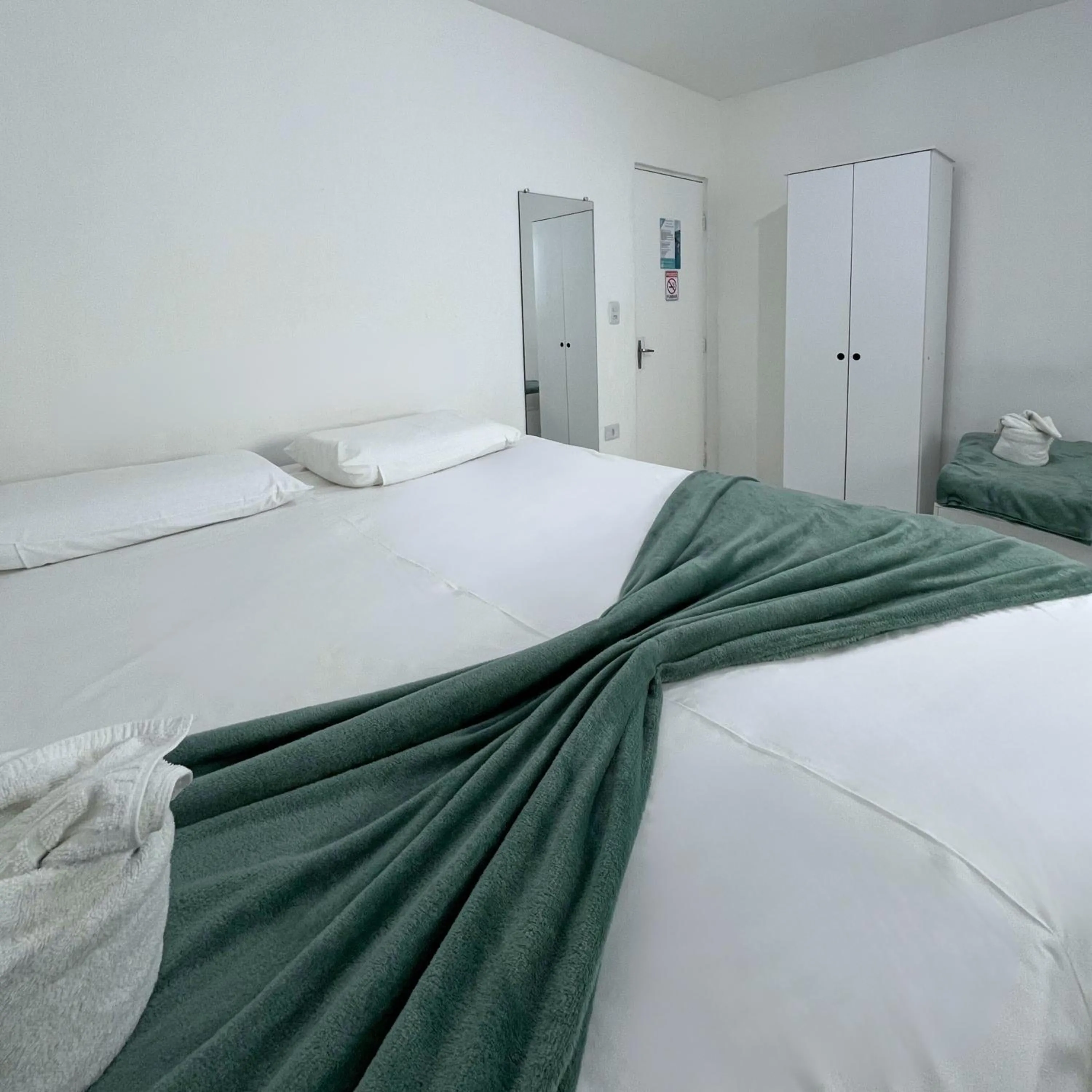 Bed in Casamar Pousada