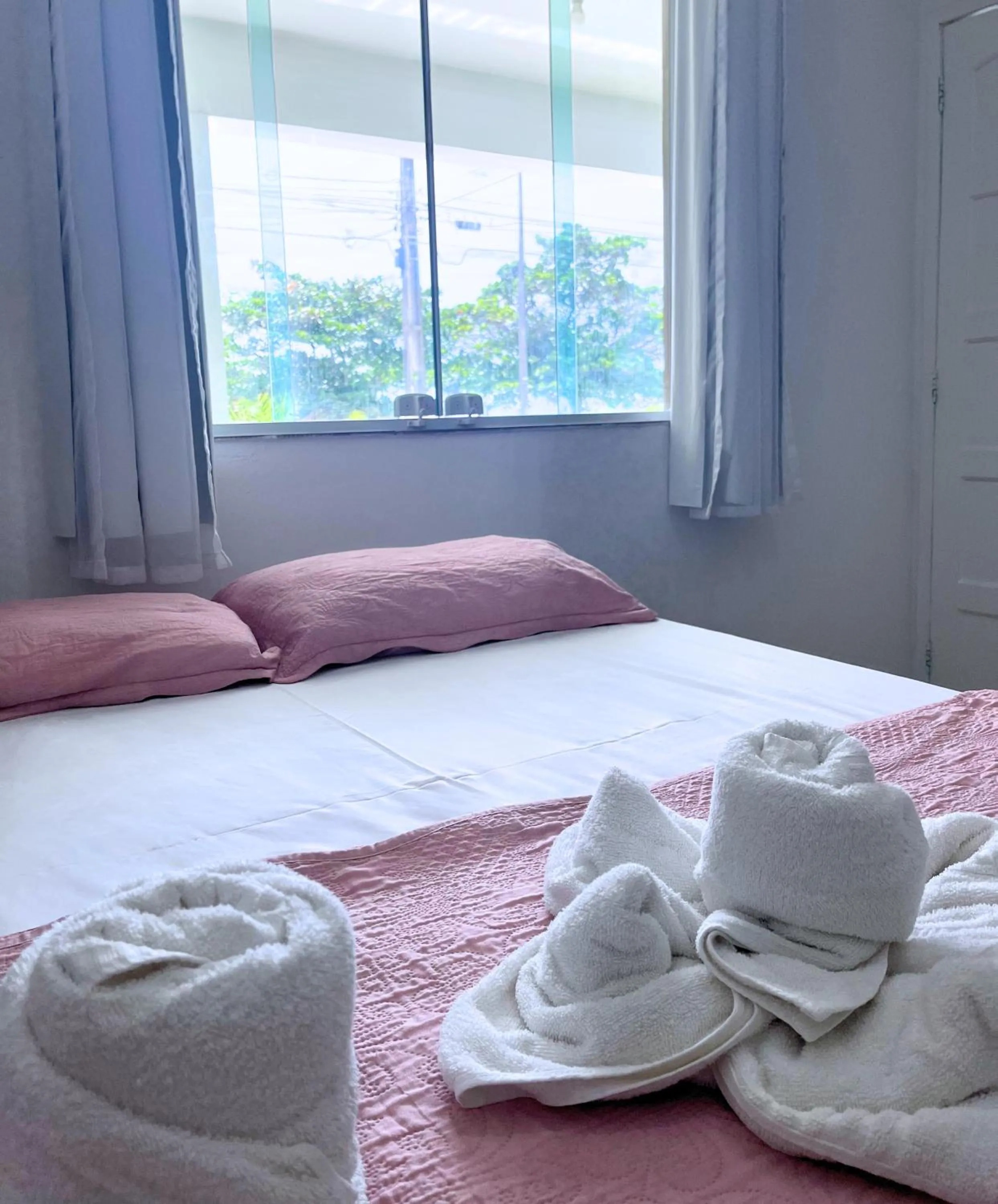 Bed in Casamar Pousada