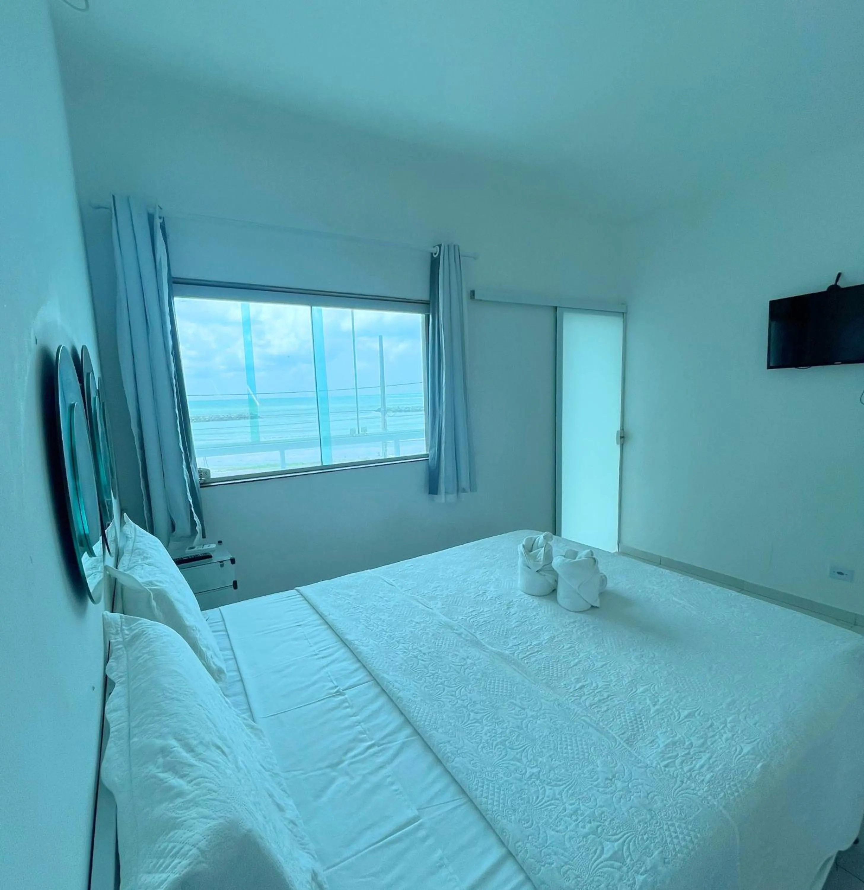 Bed in Casamar Pousada