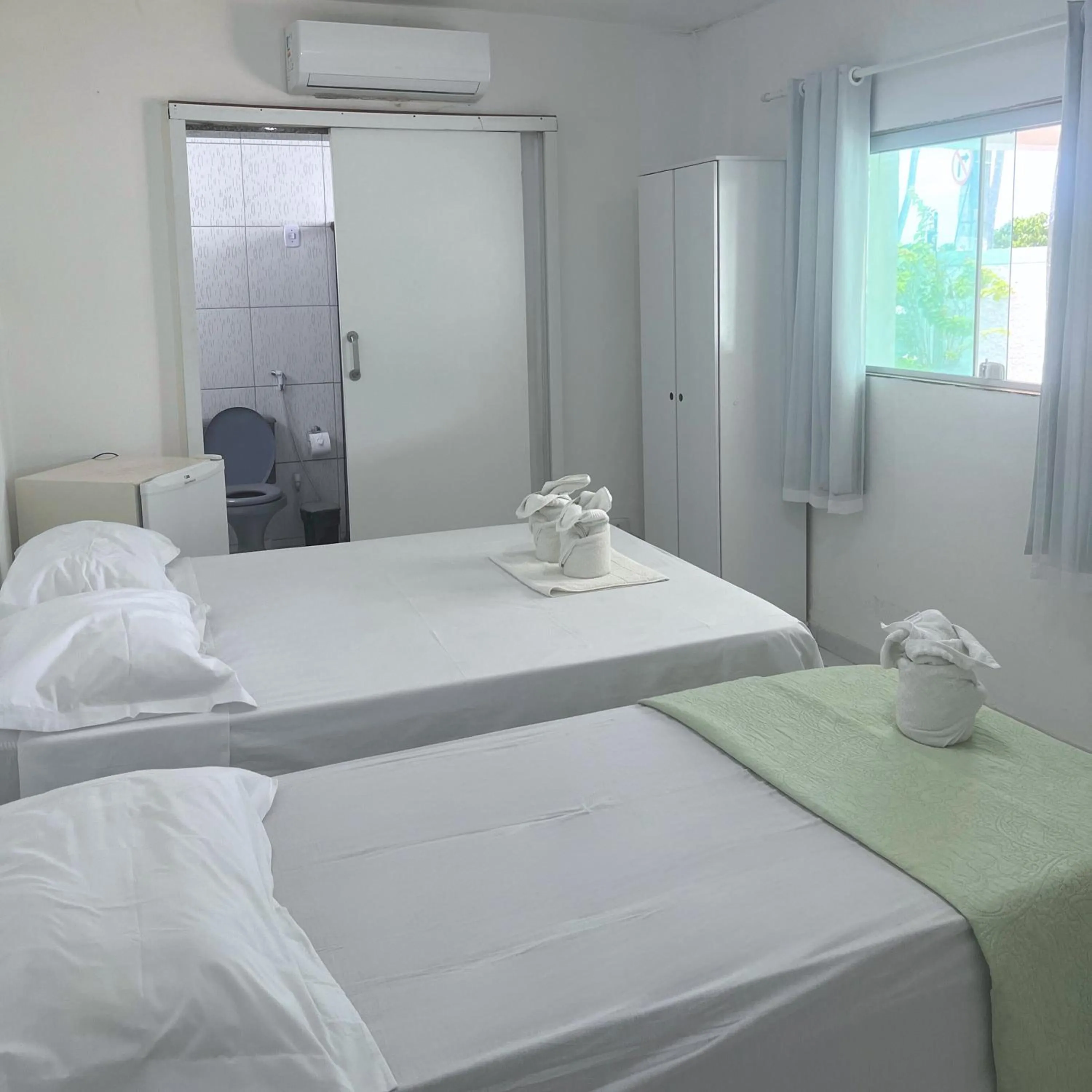 Bed in Casamar Pousada