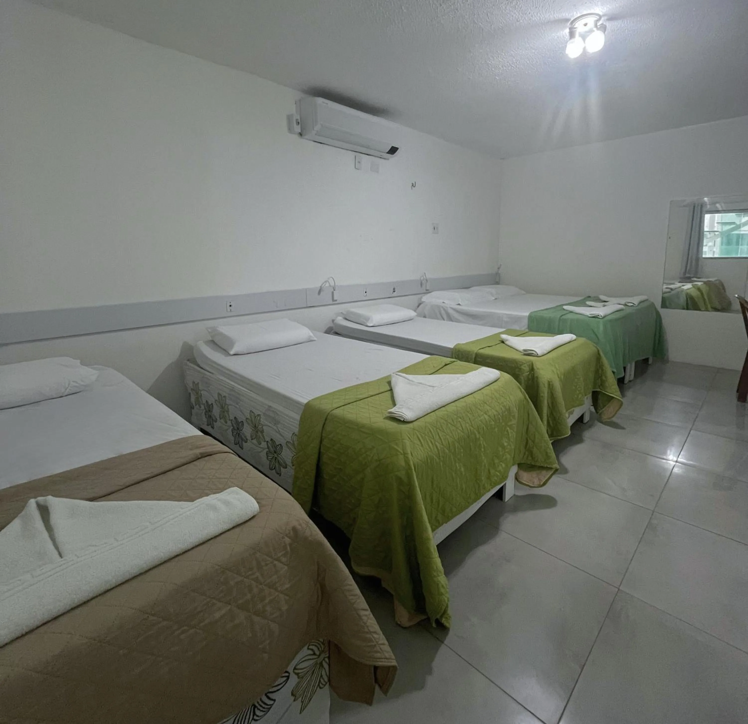 Bed in Casamar Pousada