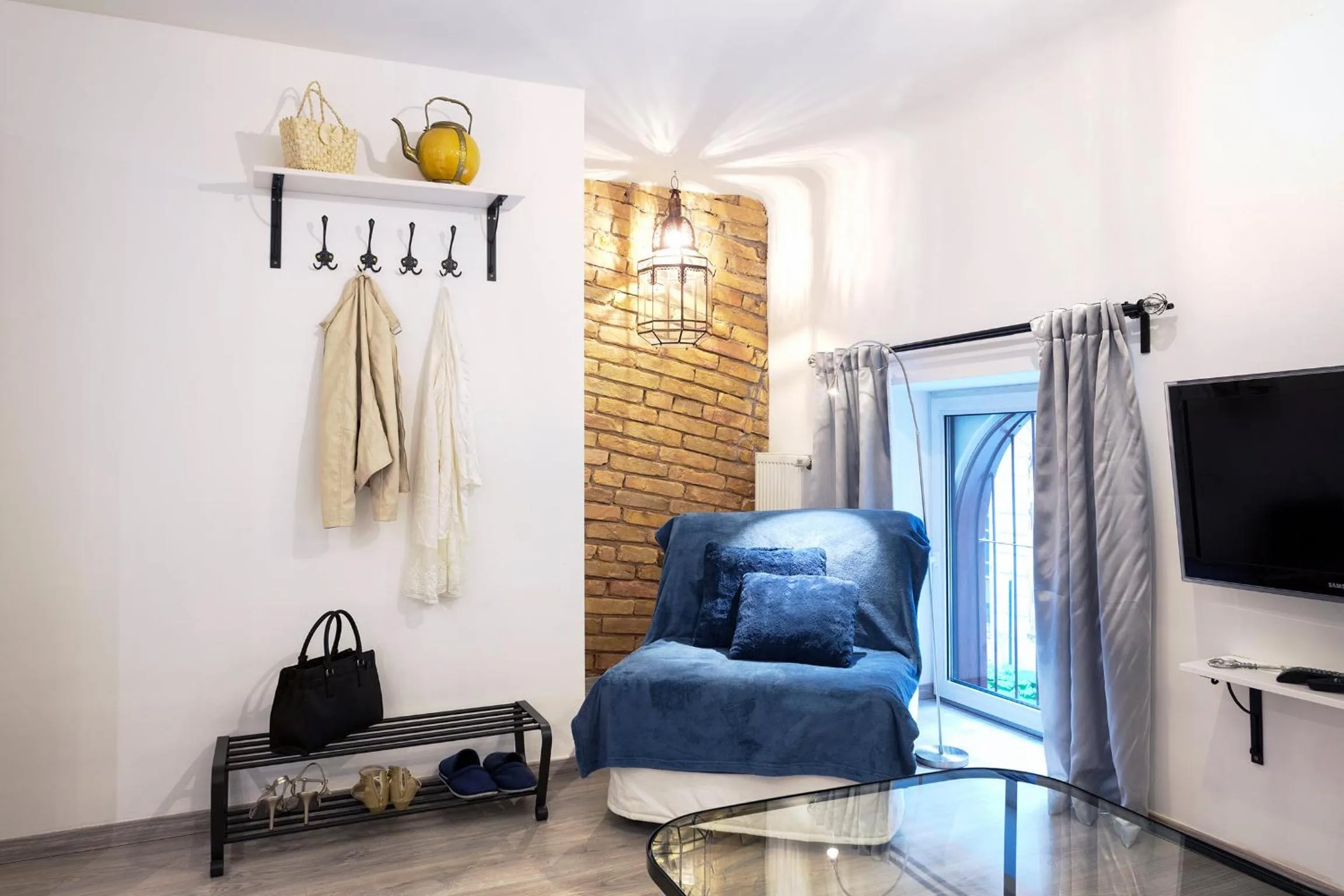 Living room in Suites 13 Budapest