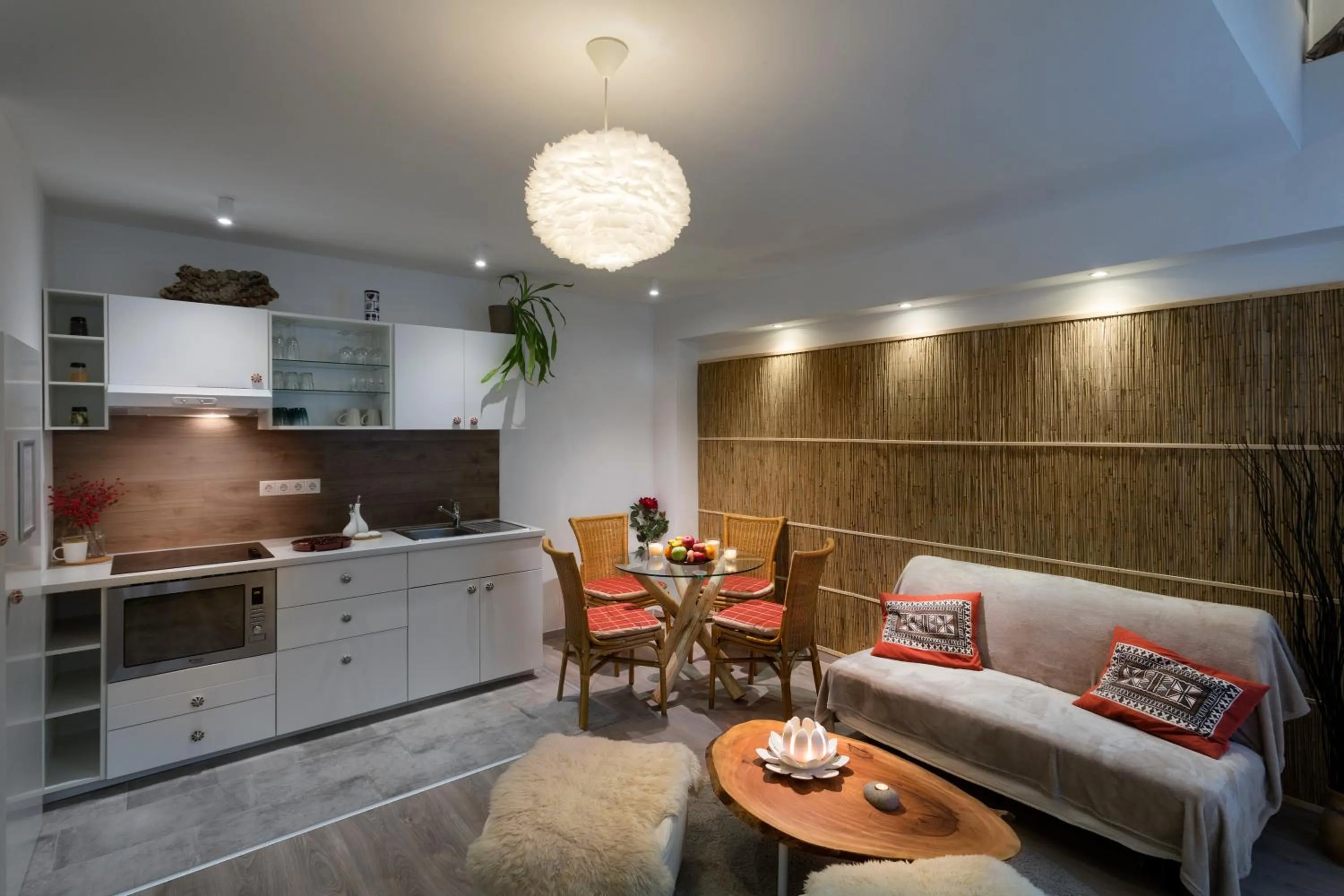 Kitchen or kitchenette in Suites 13 Budapest