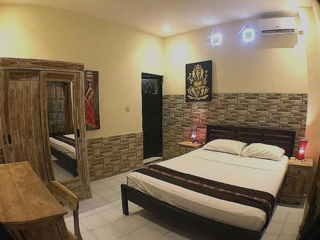 Bedroom, Bed in Canggu Pinpoint Rooms