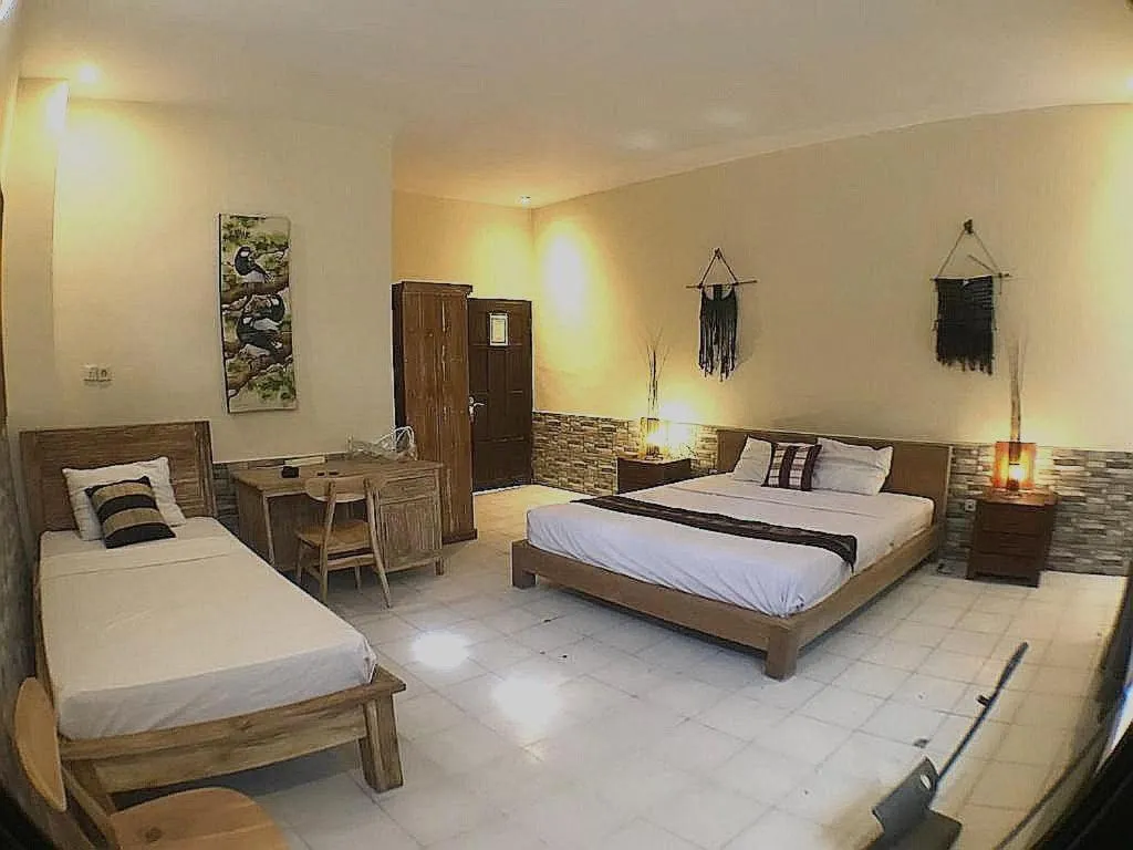 Bedroom, Bed in Canggu Pinpoint Rooms