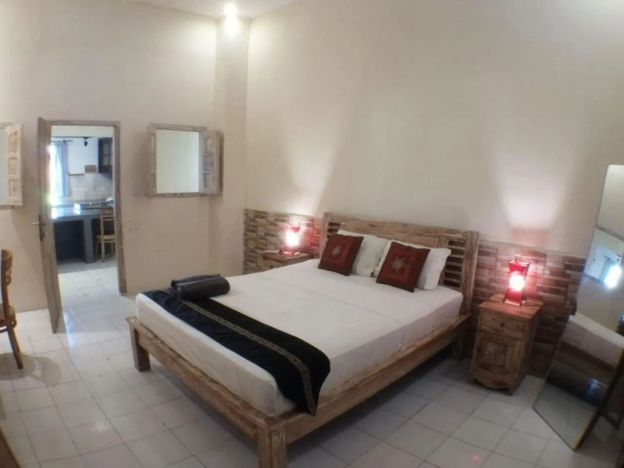 Bedroom, Bed in Canggu Pinpoint Rooms