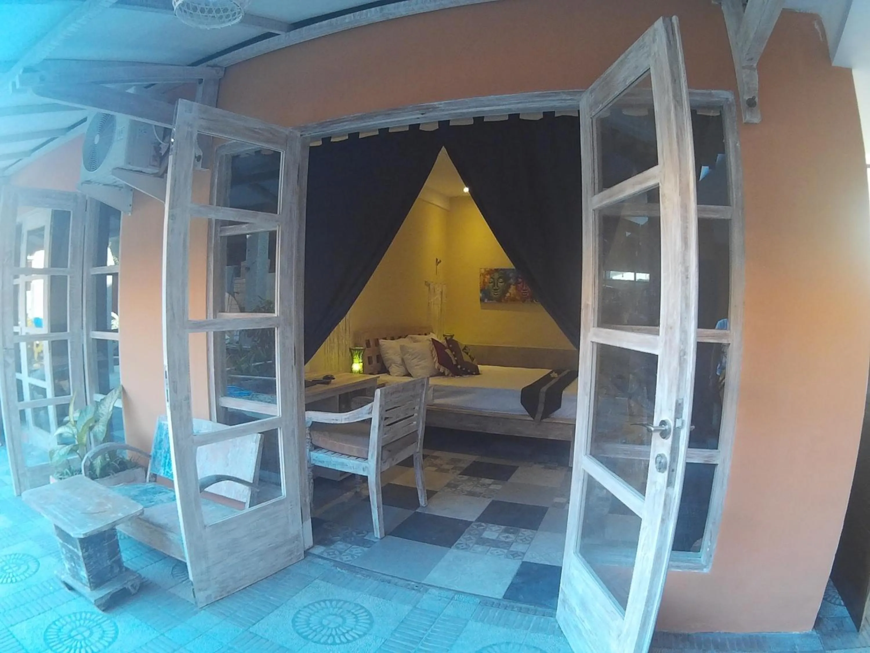 Photo of the whole room, Bed in Canggu Pinpoint Rooms