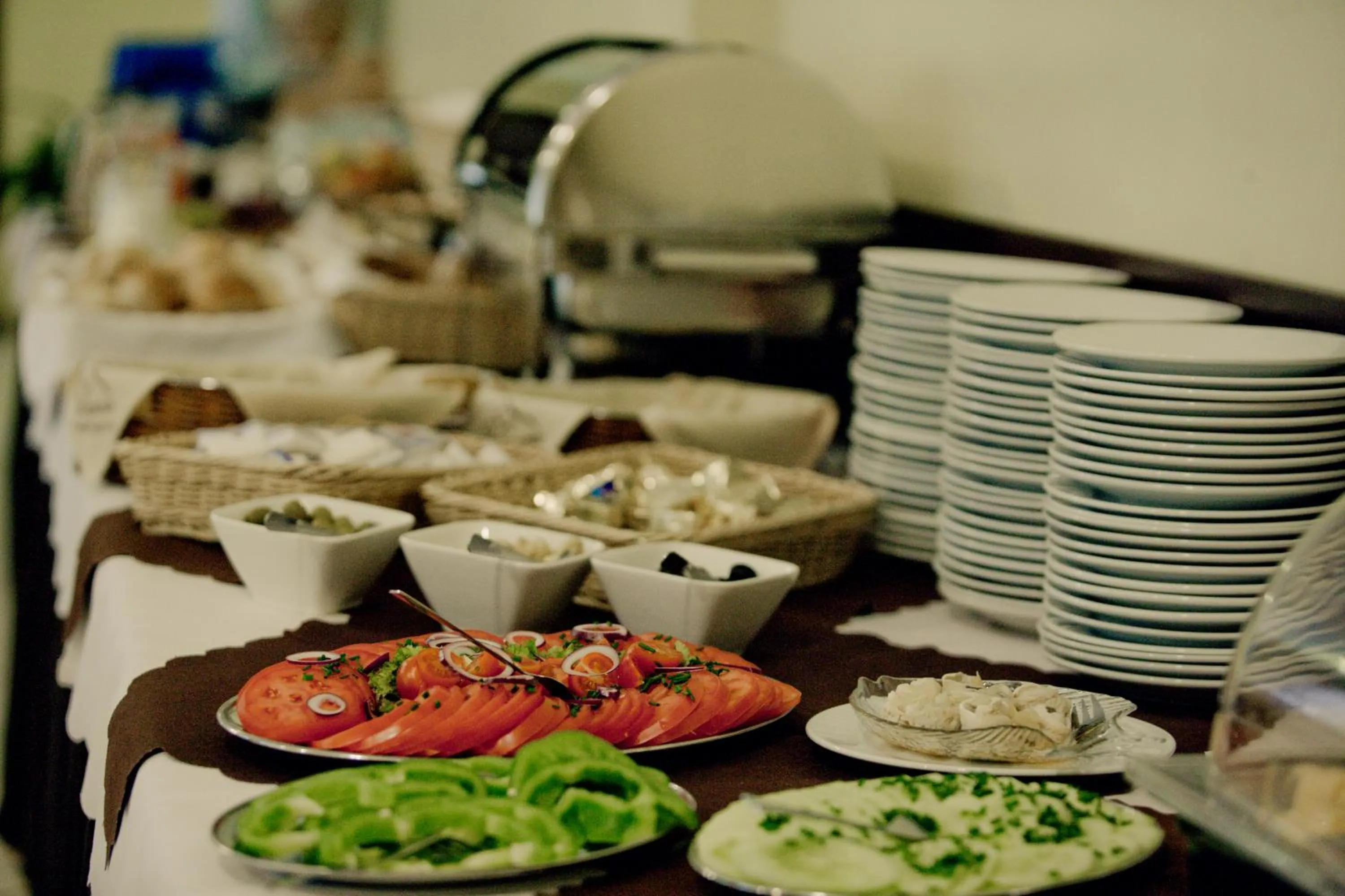 Buffet breakfast in Aparthotel Bellamonte