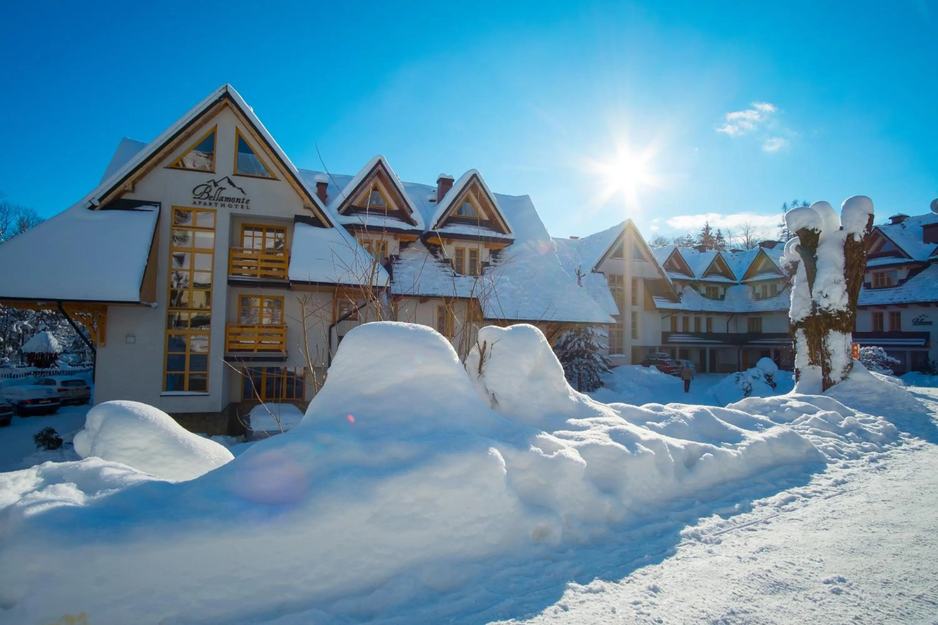 Property building in Aparthotel Bellamonte