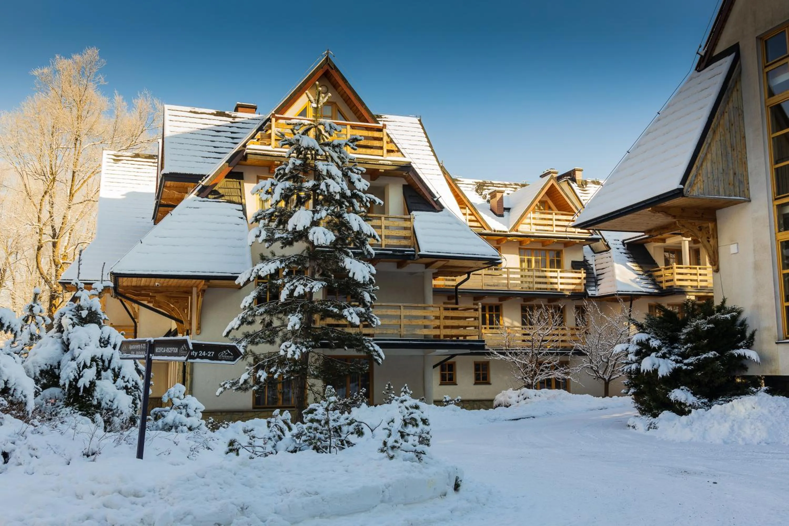 Property building in Aparthotel Bellamonte